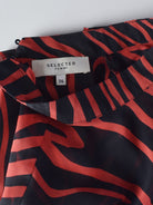 Selected Femme Bluse - 36 / Rød / Kvinde - SassyLAB Secondhand