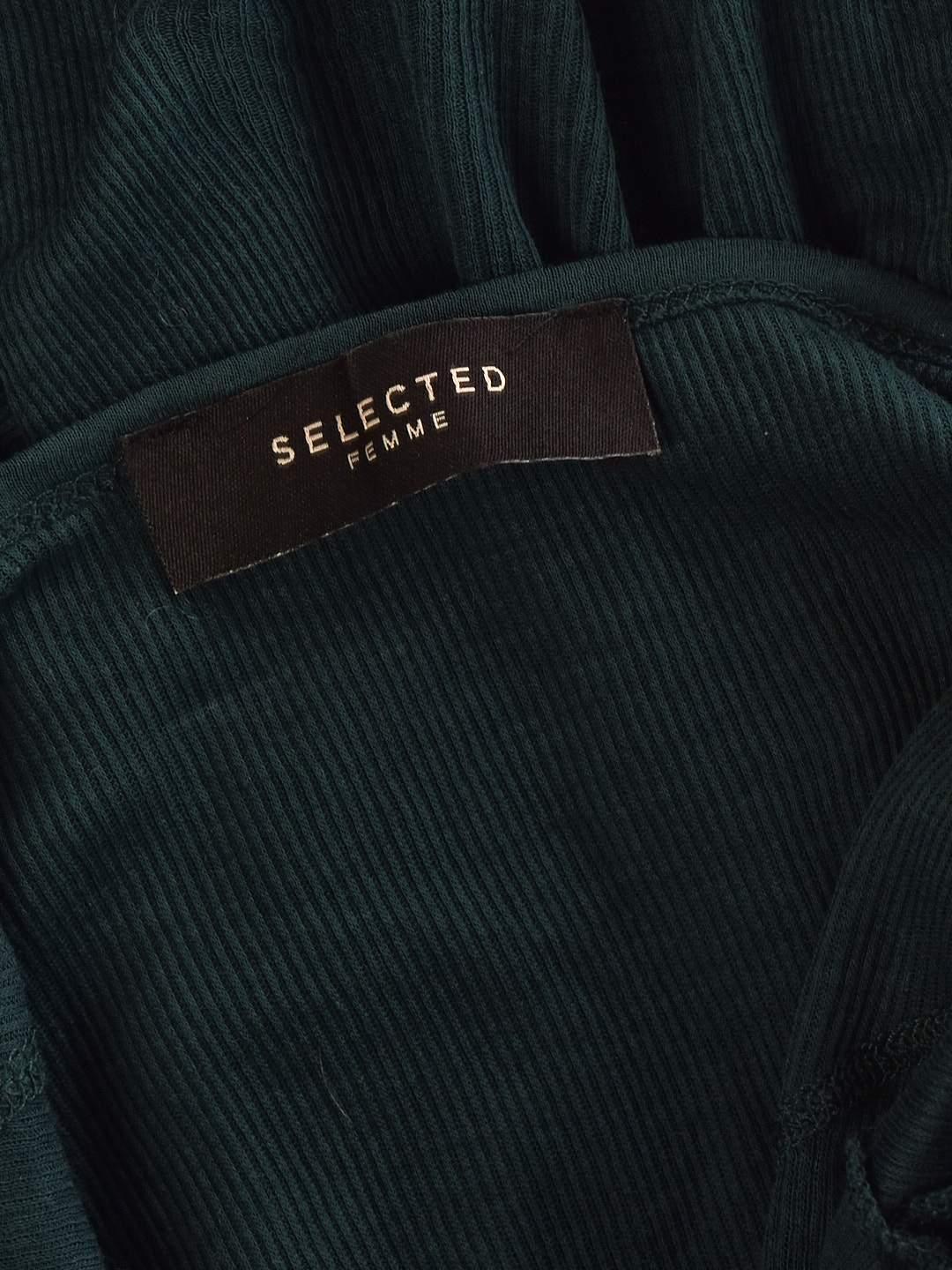 Selected Femme Bluse - XS / Grøn / Kvinde - SassyLAB Secondhand
