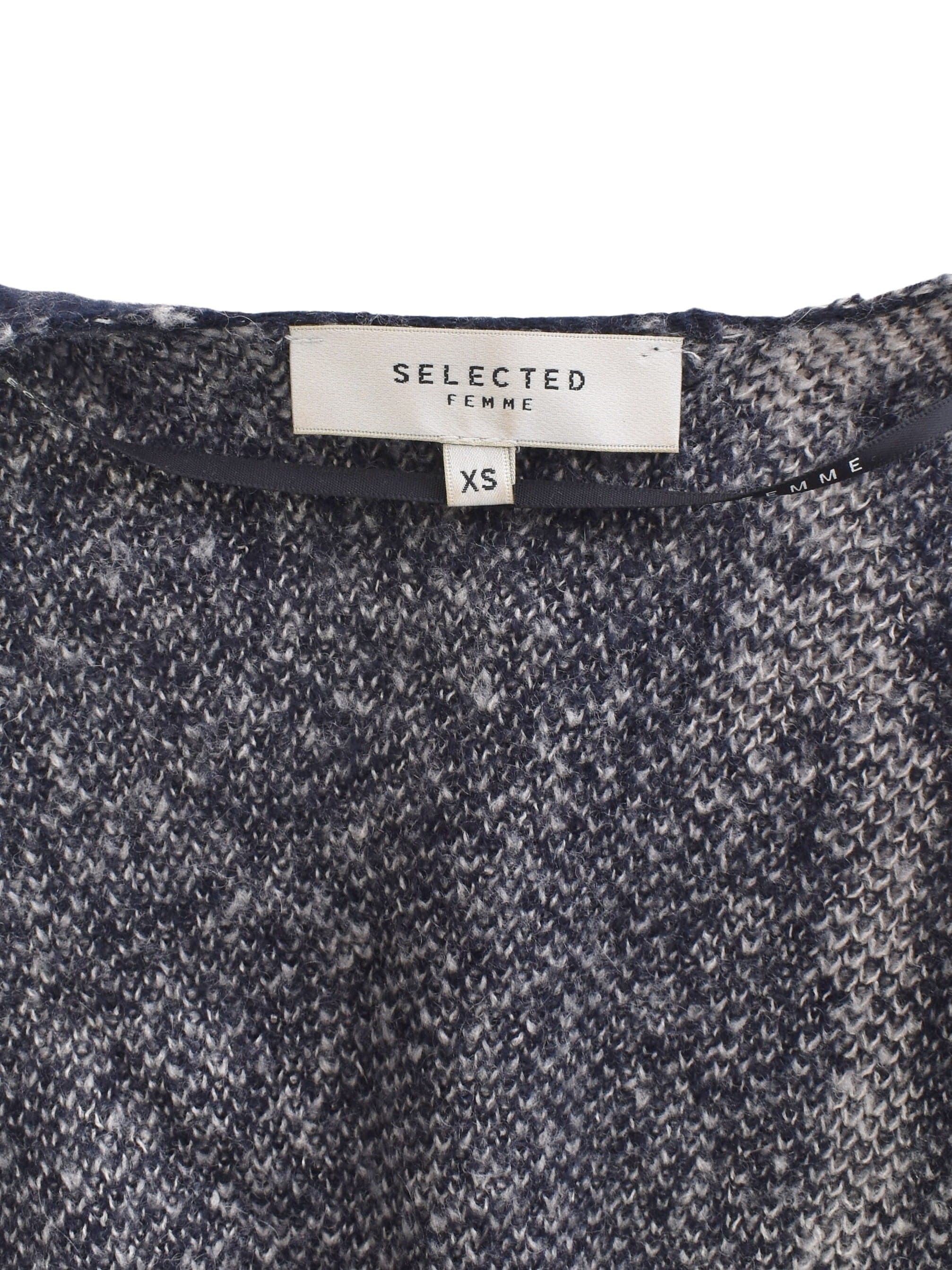 Selected Femme Cardigan - XS / Blå / Kvinde - SassyLAB Secondhand