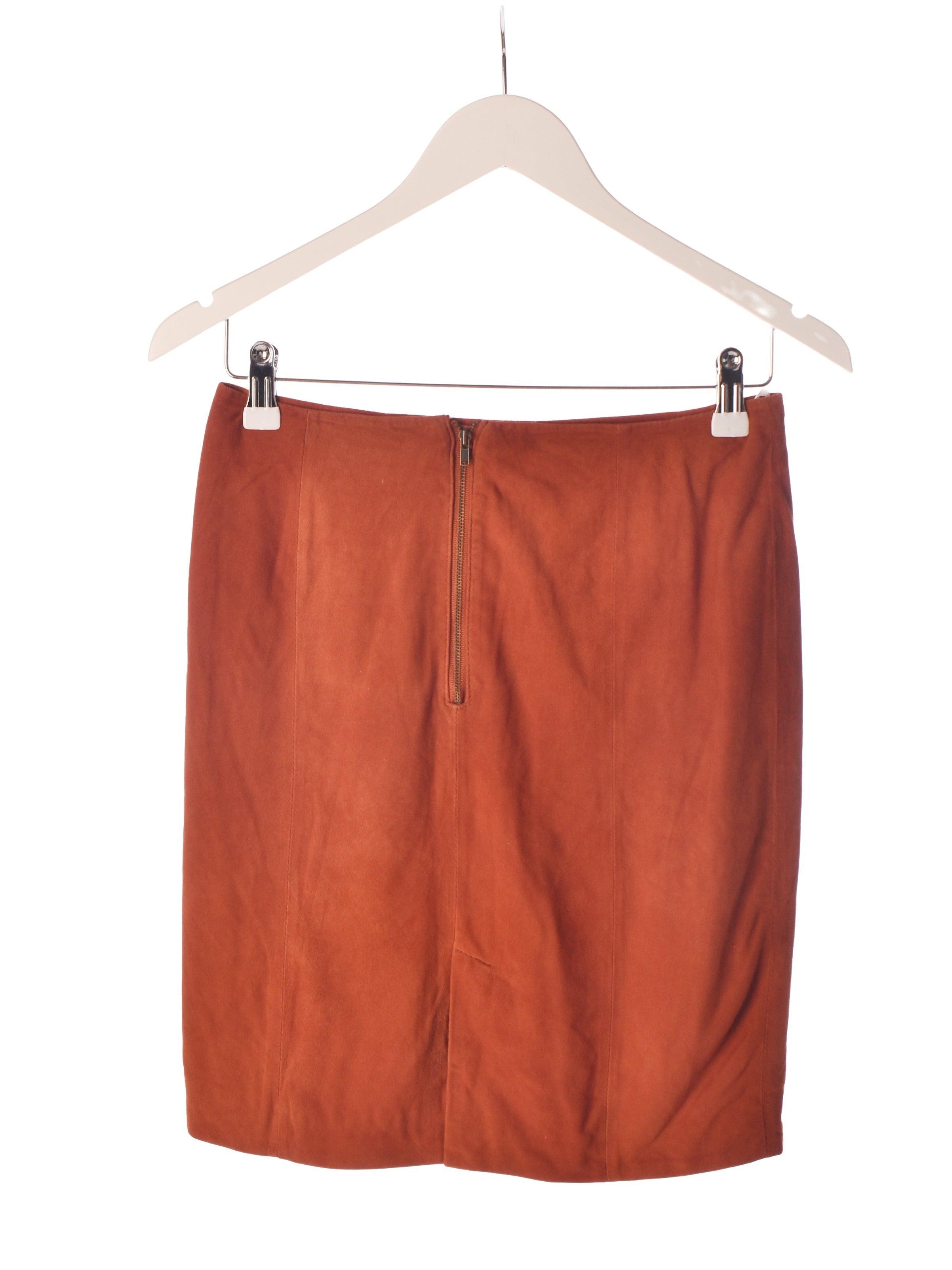Selected Femme Nederdel - 36 / Orange / Kvinde - SassyLAB Secondhand