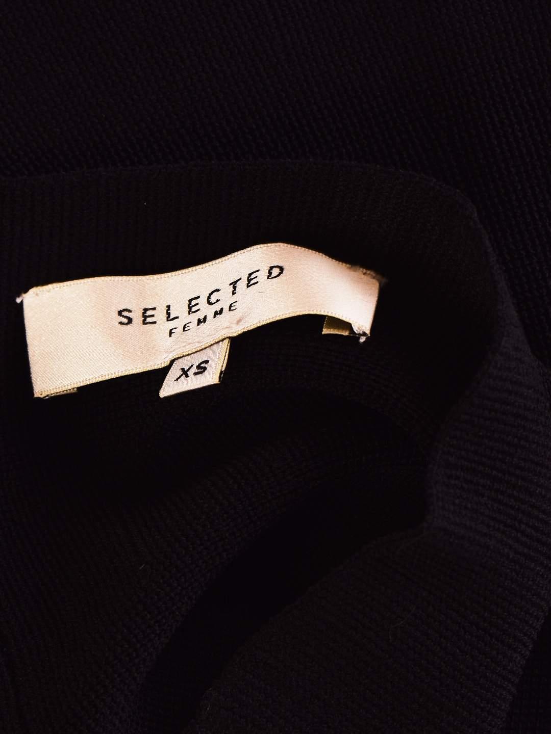 Selected Femme Nederdel - XS / Sort / Kvinde - SassyLAB Secondhand