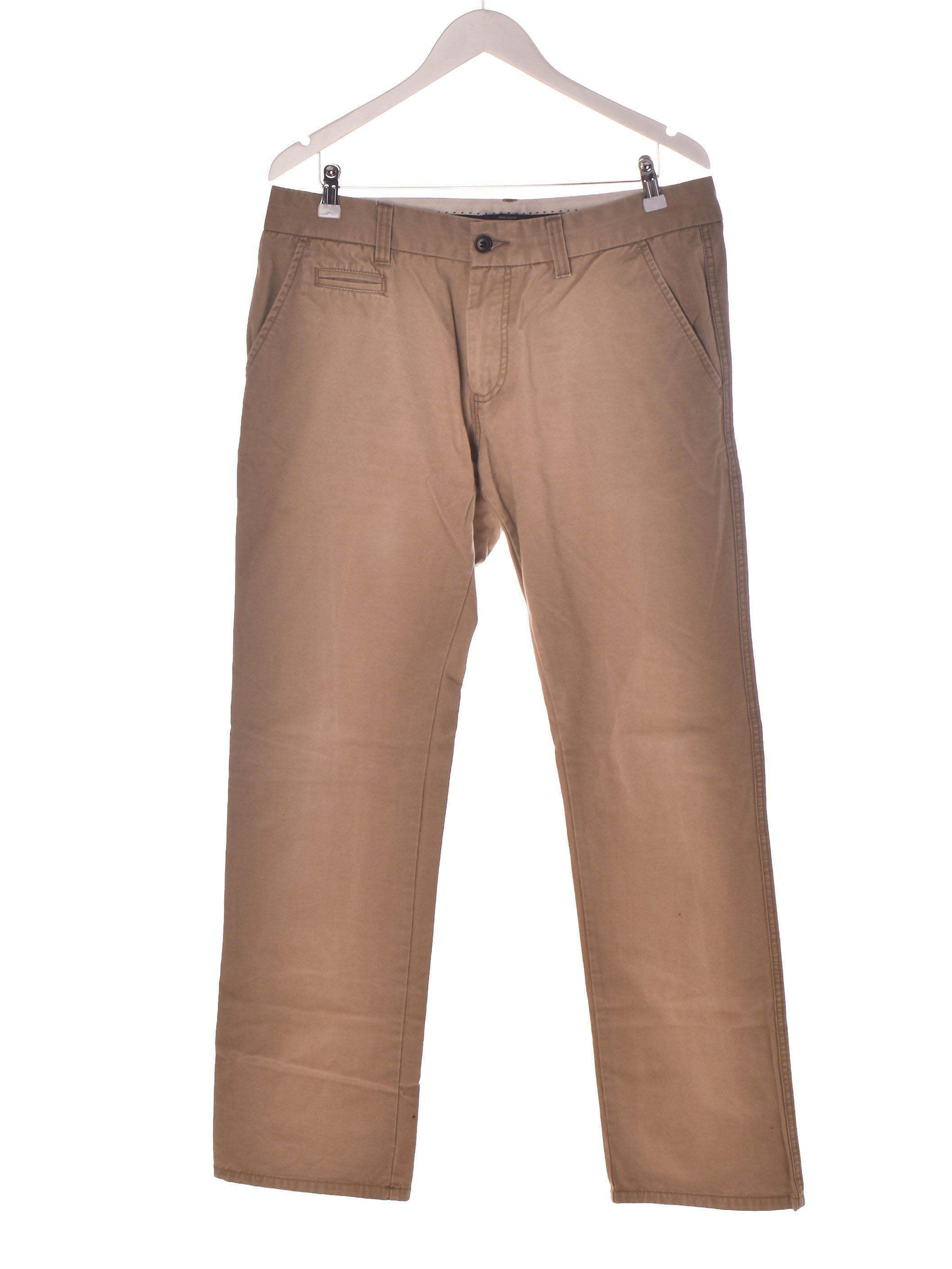 Selected Homme Bukser - W36 L34 / Beige / Mand - SassyLAB Secondhand