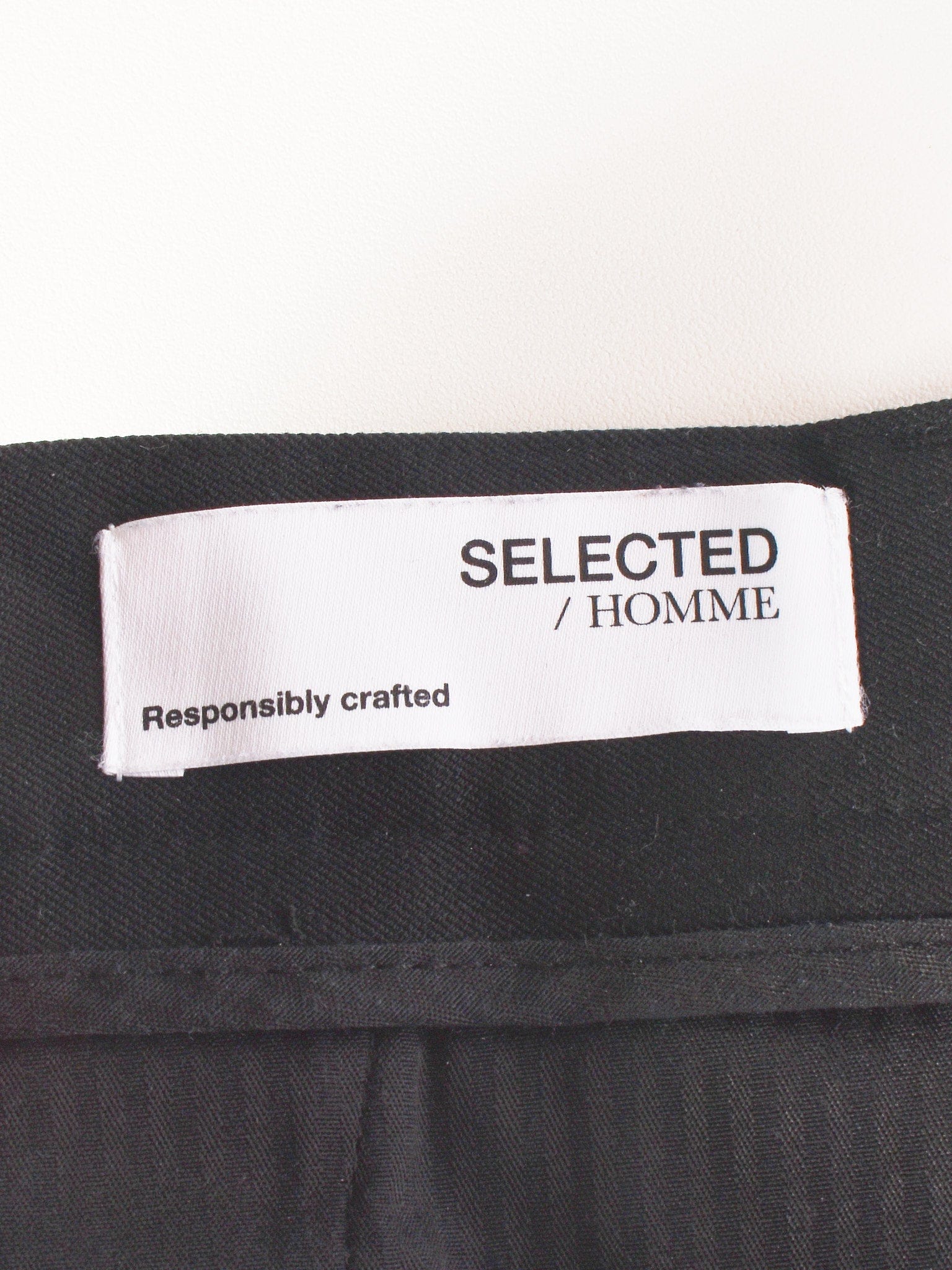 Selected Homme Habitbukser - W32 L32 / Sort / Mand - SassyLAB Secondhand