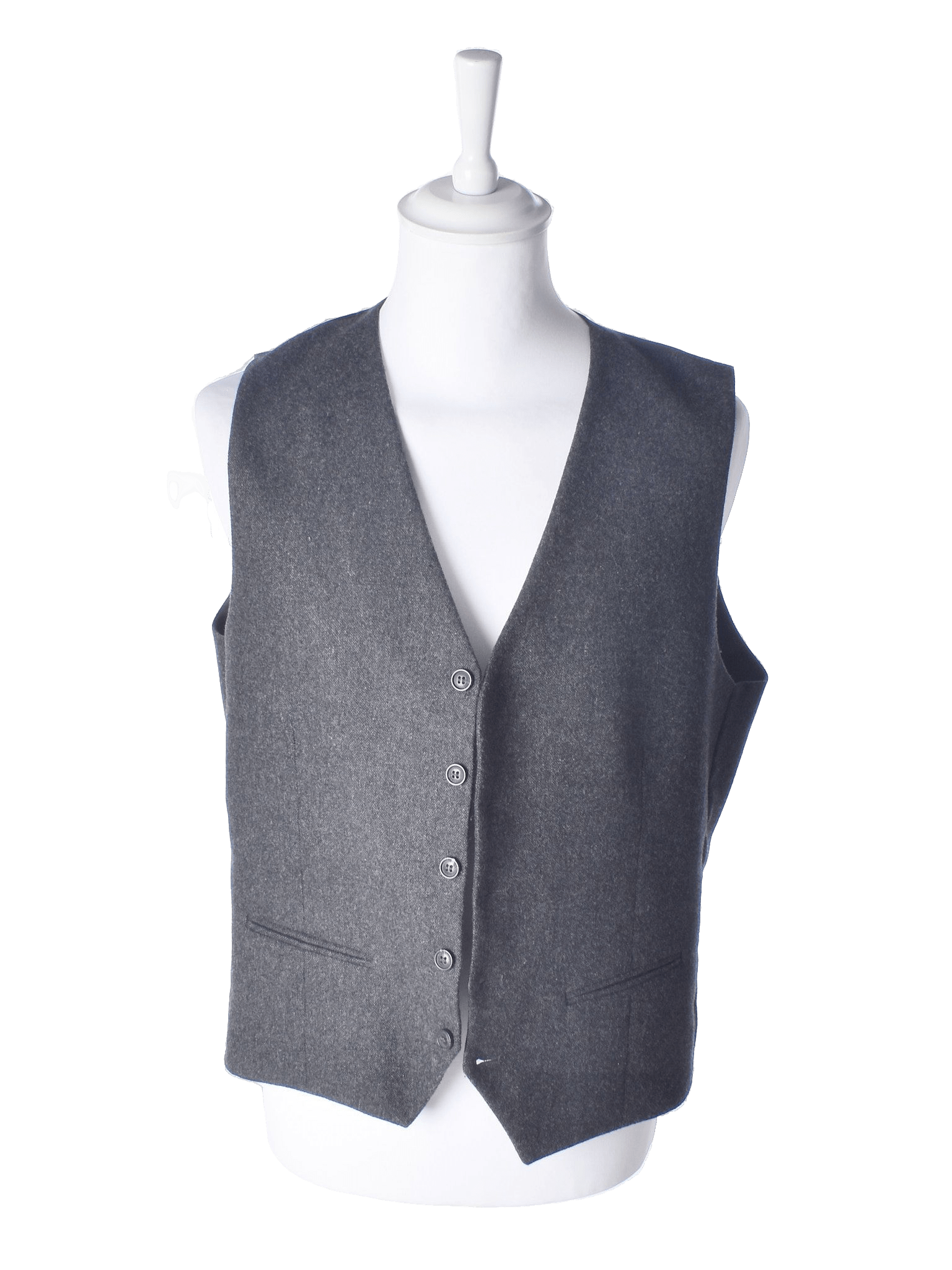 Selected Homme Vest - 52 / Grå / Mand - SassyLAB Secondhand