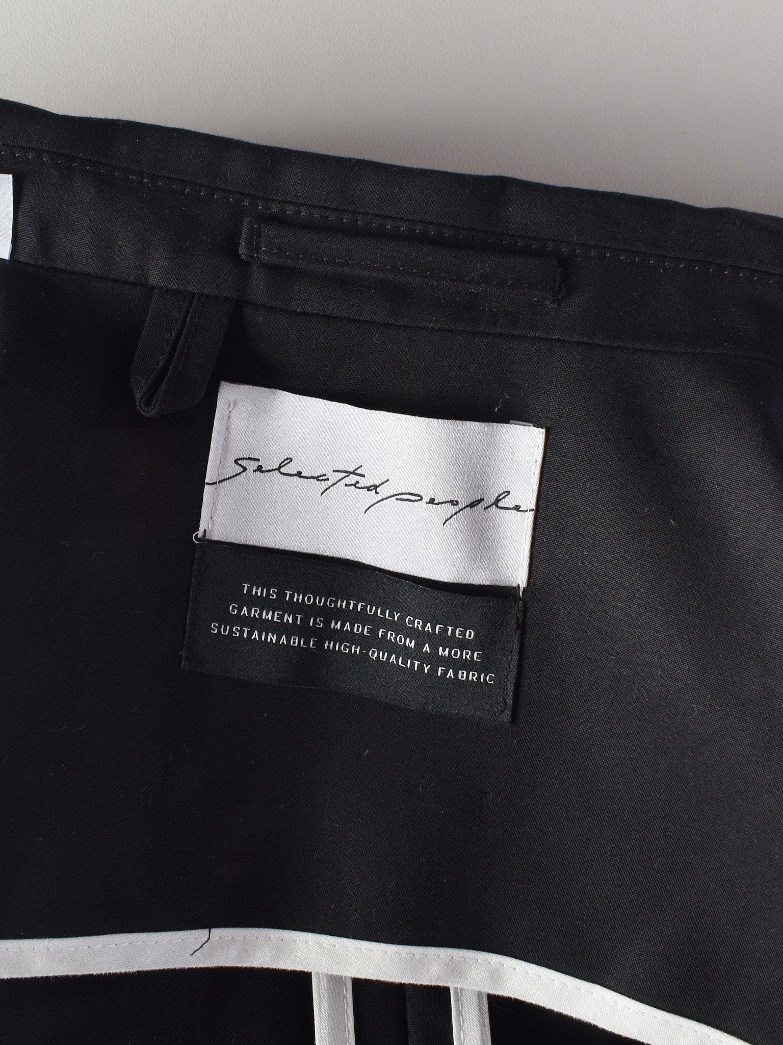 Selected People Blazer - 50 / Sort / Mand - SassyLAB Secondhand