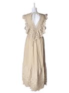Self Portrait Kjole - S / Beige / Kvinde - SassyLAB Secondhand