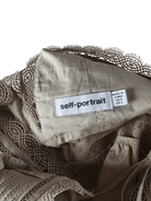 Self Portrait Kjole - S / Beige / Kvinde - SassyLAB Secondhand