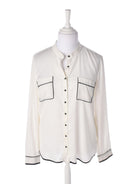 SET Skjorte - 42 / Hvid / Kvinde - SassyLAB Secondhand