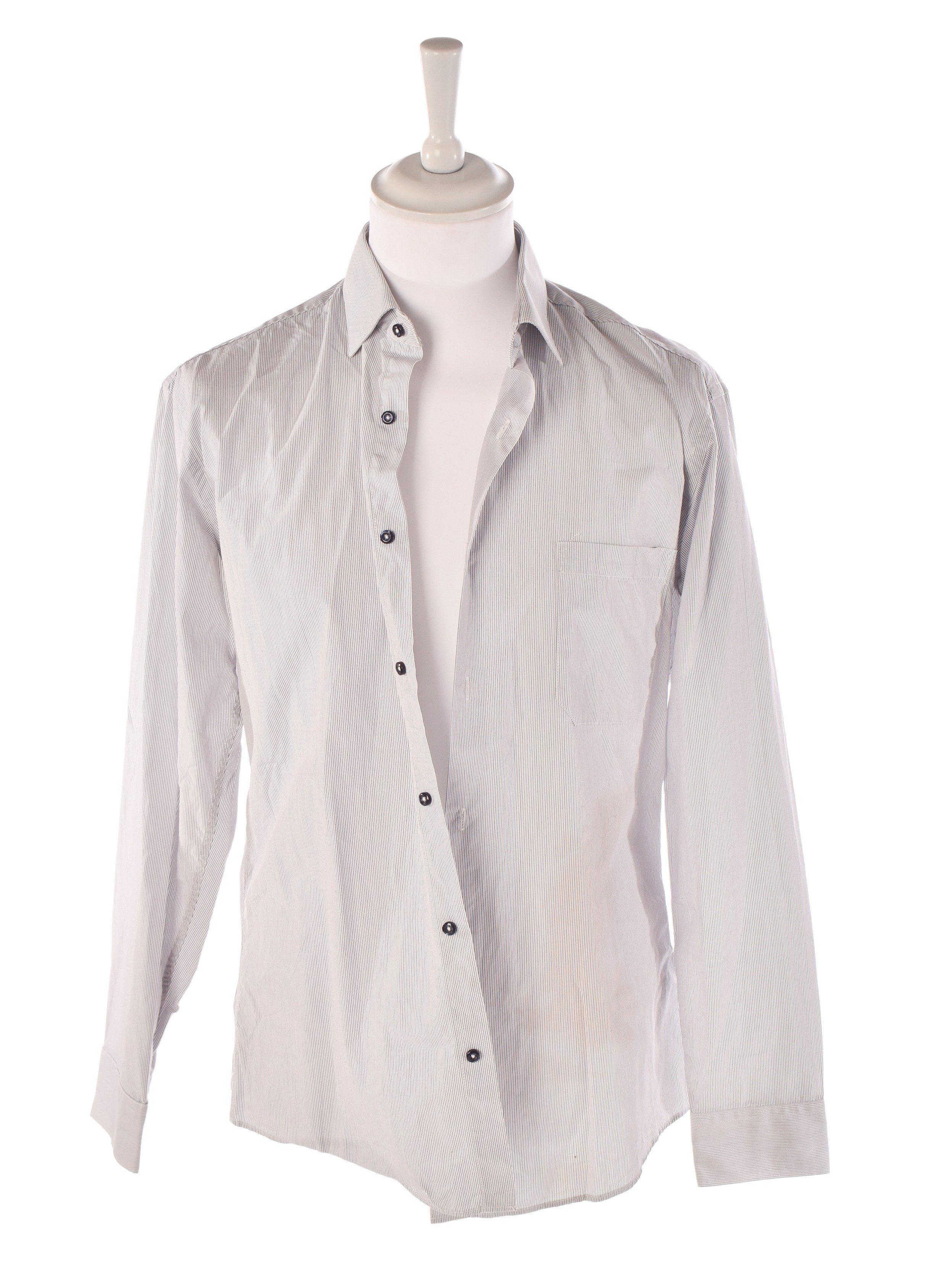 Seven Seas Skjorte - M / Hvid / Mand - SassyLAB Secondhand