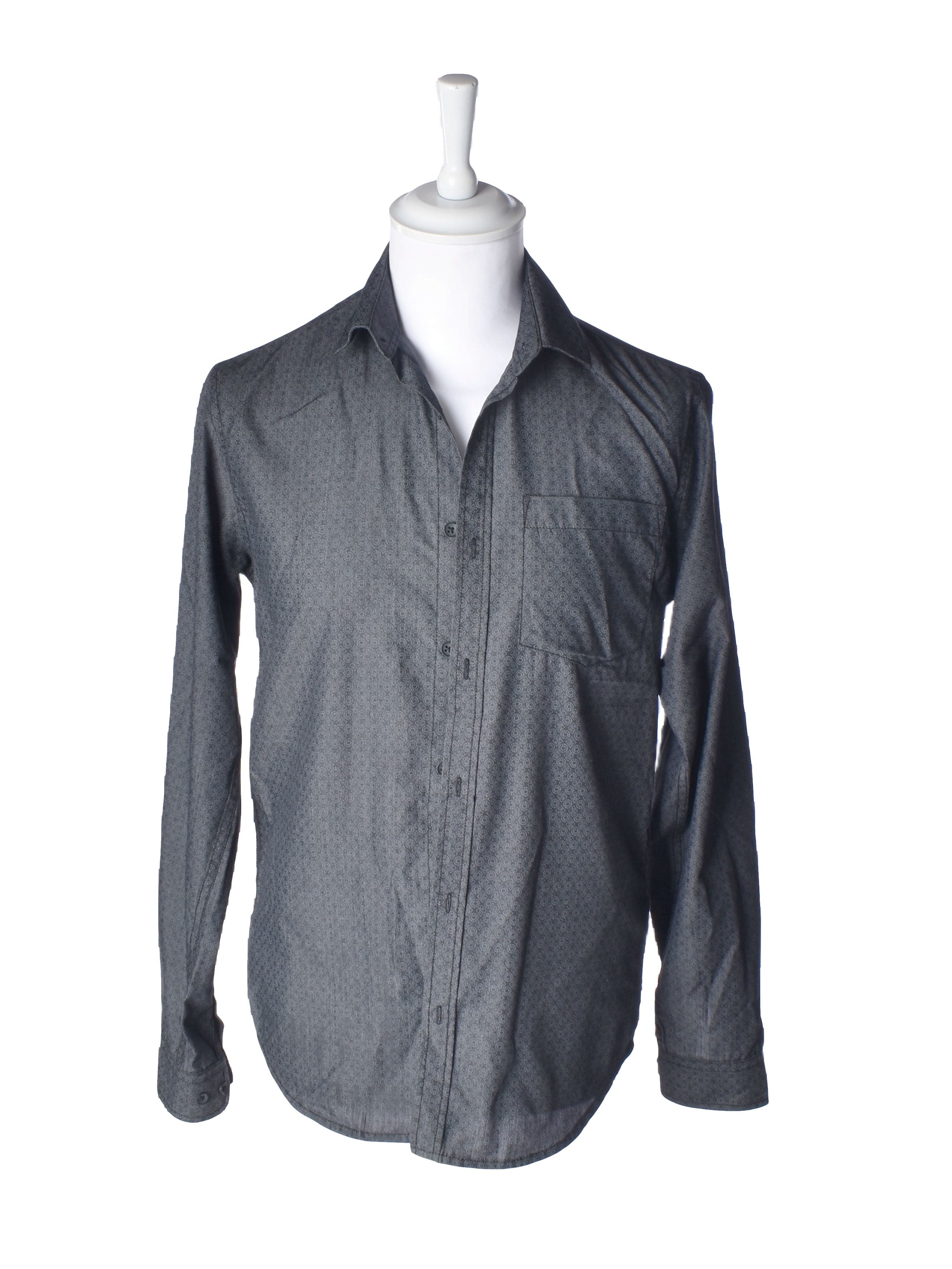 Shine Original Skjorte - S / Grå / Mand - SassyLAB Secondhand