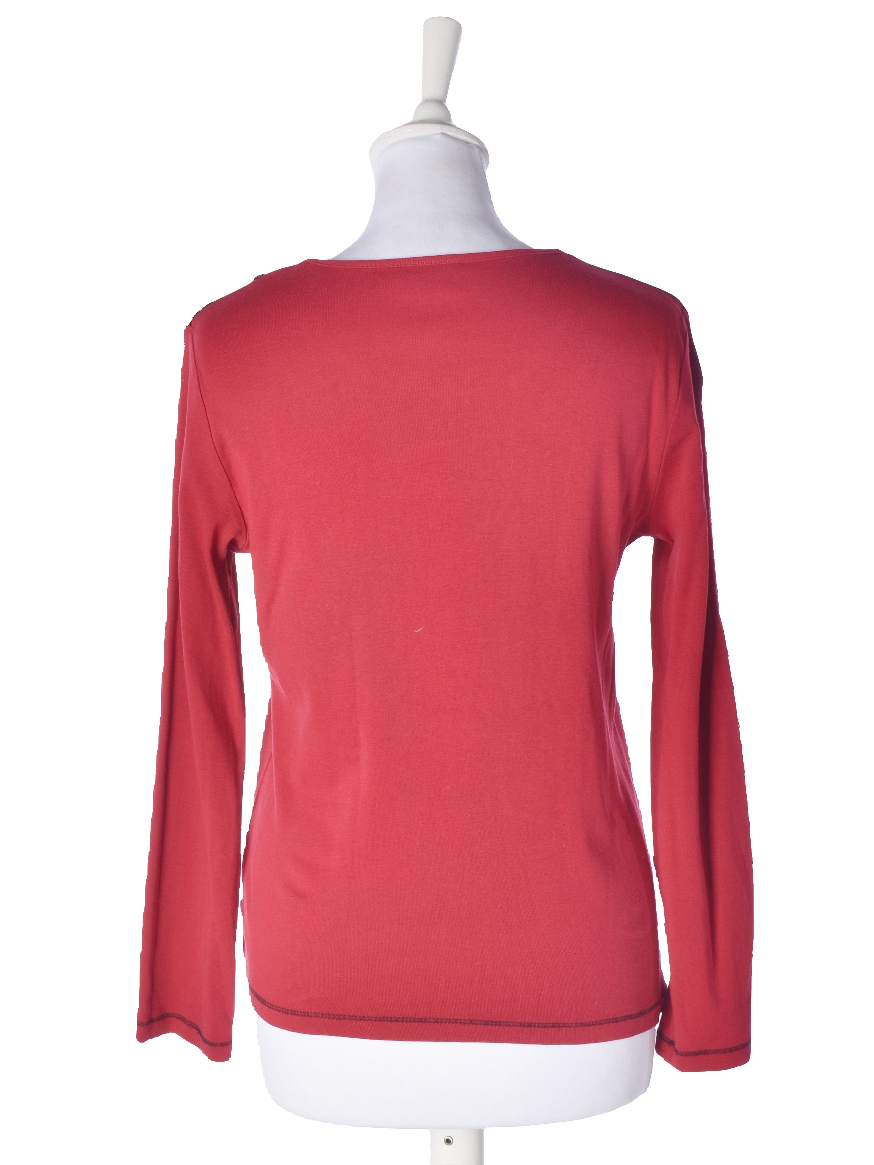 Signature Bluse - S / Rød / Kvinde - SassyLAB Secondhand