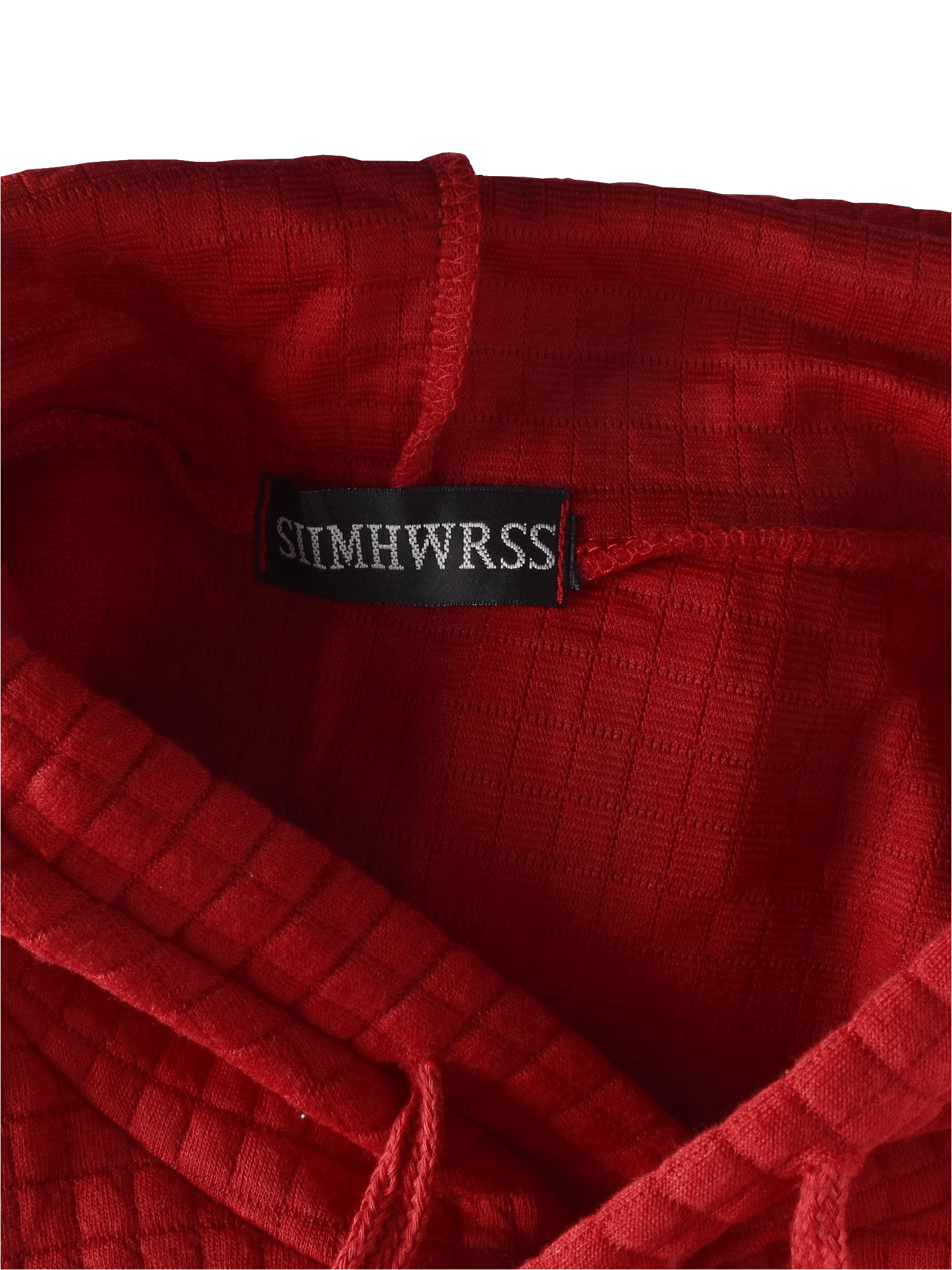 SIIMHWRSS Hoodie - One Size / Rød / Kvinde - SassyLAB Secondhand