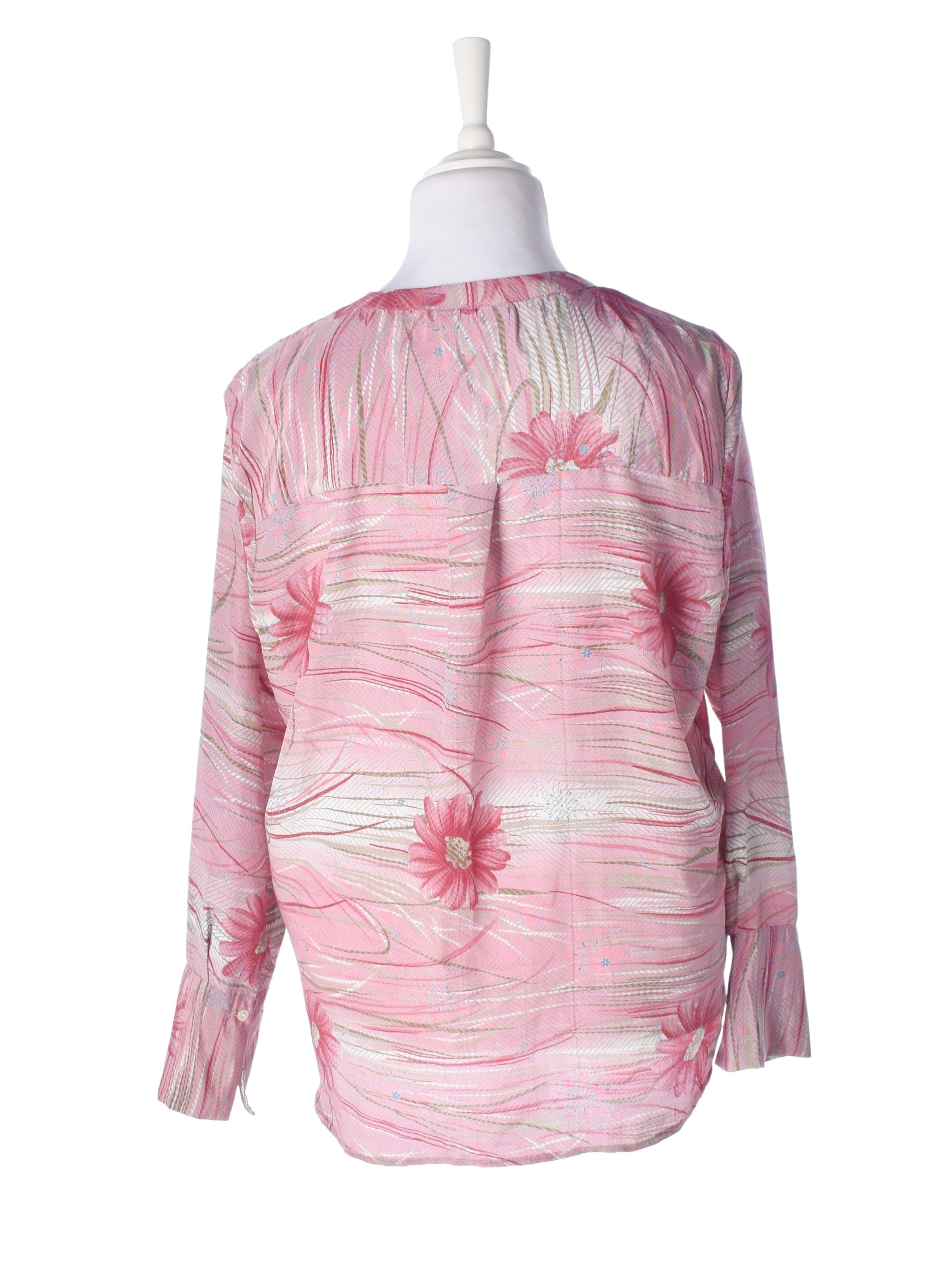 Sissel Edelbo Bluse - M/L / Rosa / Kvinde - SassyLAB Secondhand