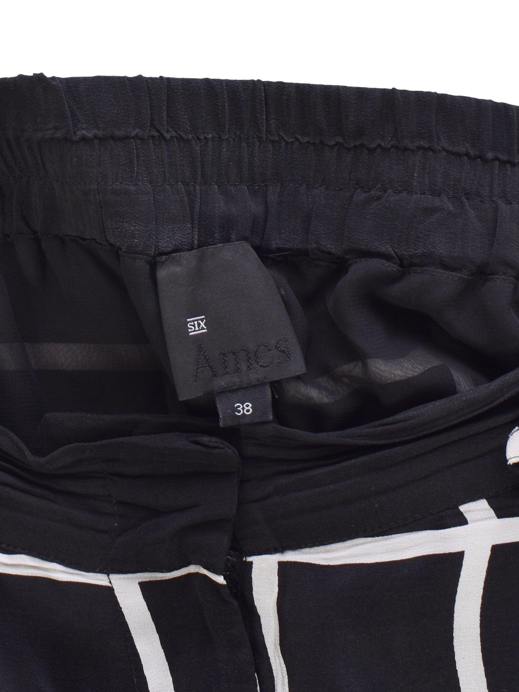 Six Ames Bukser - 38 / Sort / Kvinde - SassyLAB Secondhand
