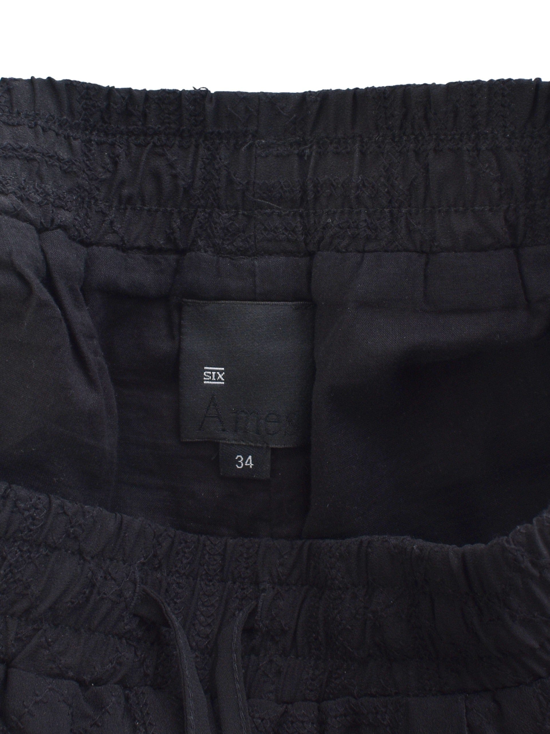 Six Ames Shorts - 34 / Sort / Kvinde - SassyLAB Secondhand