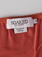 SOAKED in Luxery Top - S / Rød / Kvinde - SassyLAB Secondhand
