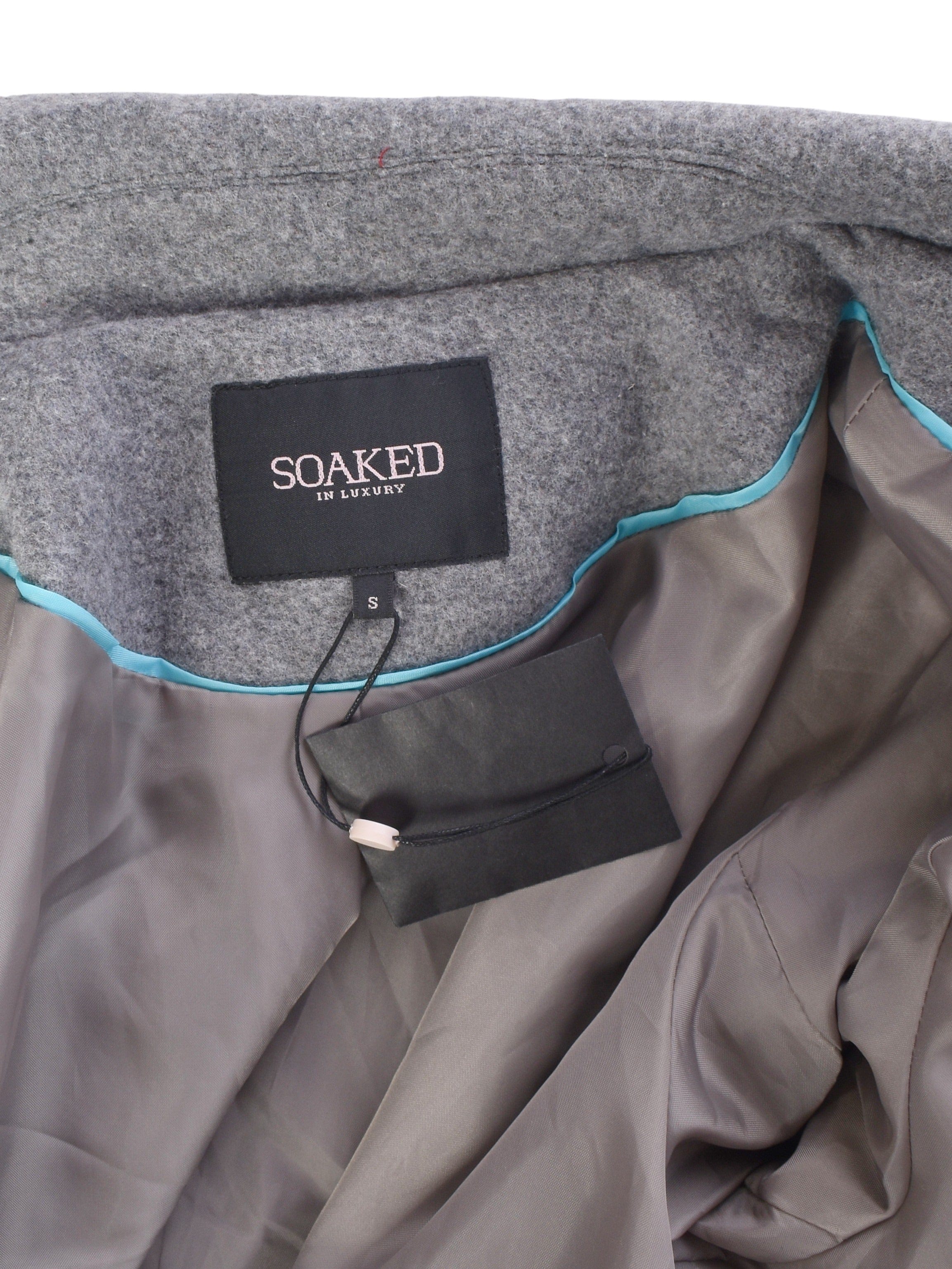 SOAKED in Luxury Jakke - S / Grå / Kvinde - SassyLAB Secondhand