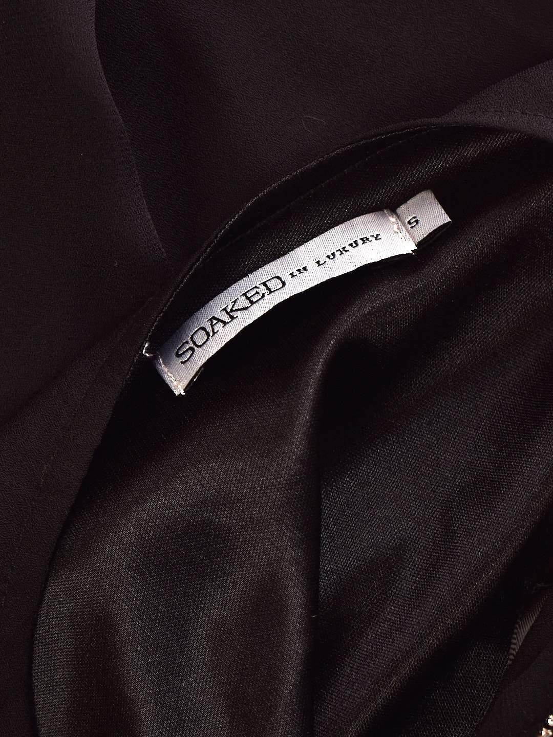 Soaked in Luxury Kjole - S / Sort / Kvinde - SassyLAB Secondhand