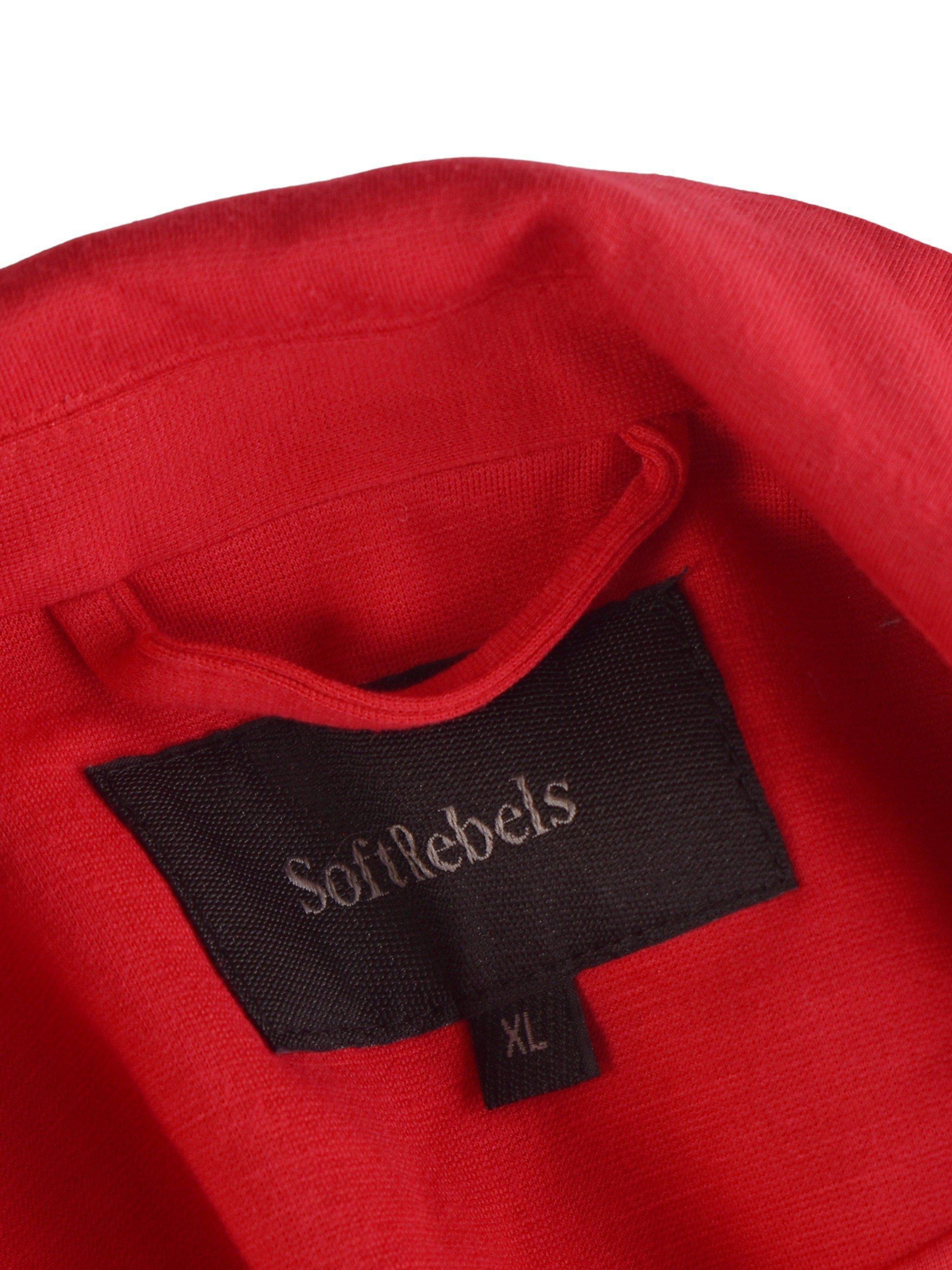 Soft Rebels Blazer - XL / Rød / Kvinde - SassyLAB Secondhand