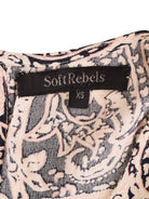 Soft Rebels Bluse - XS / Blå / Kvinde - SassyLAB Secondhand