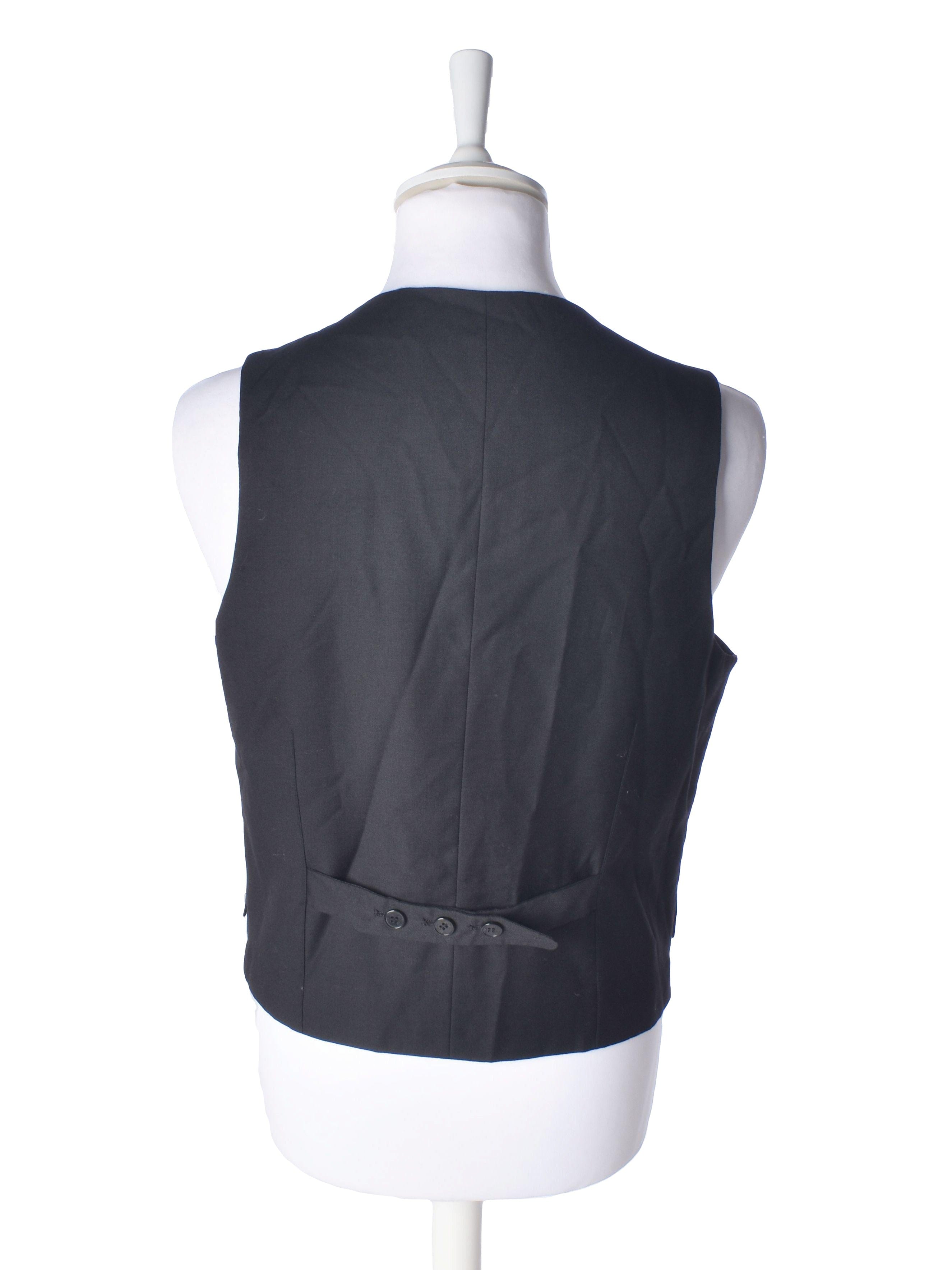 Solid Luxury Vest - S / Sort / Kvinde - SassyLAB Secondhand