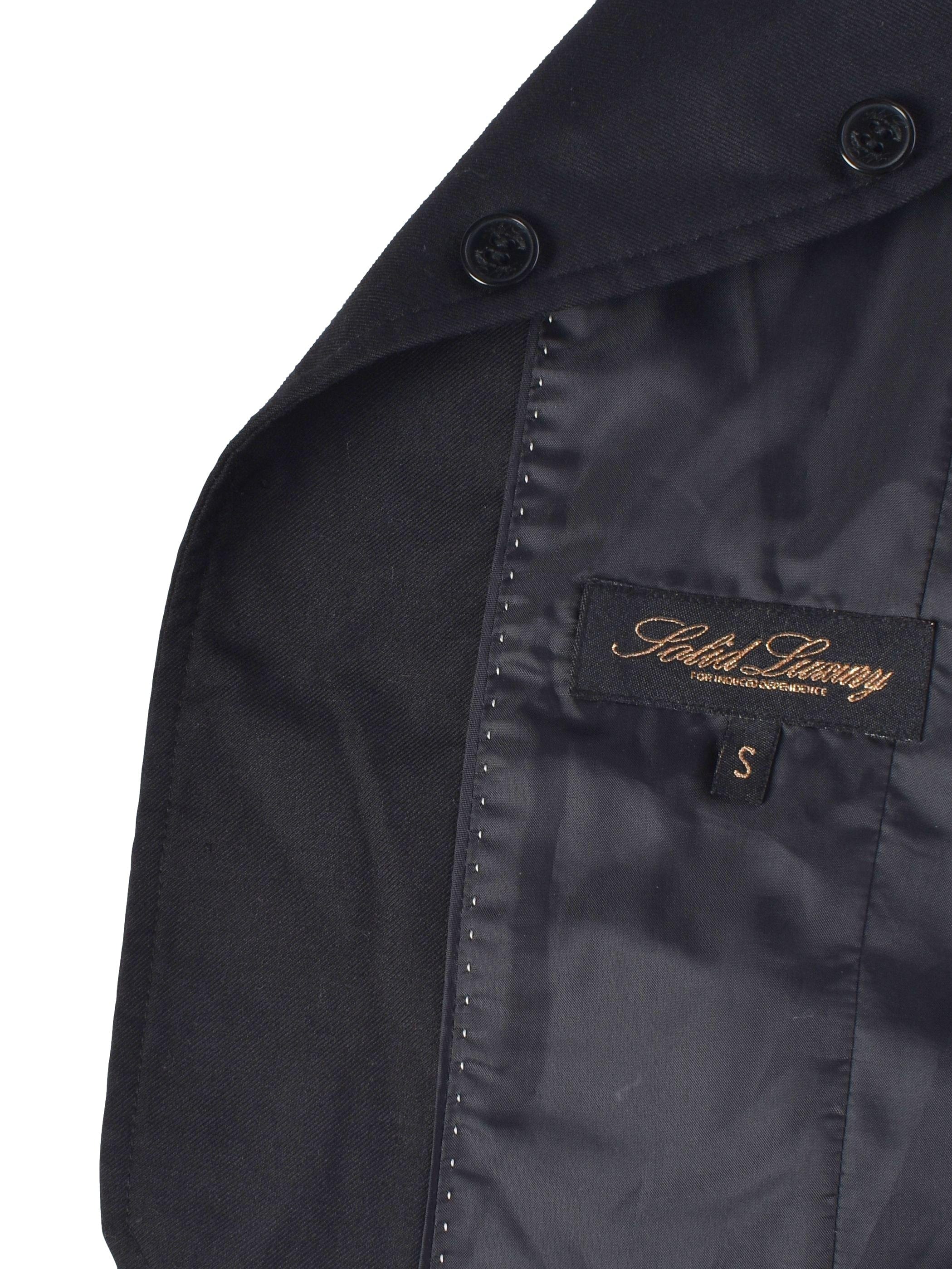 Solid Luxury Vest - S / Sort / Kvinde - SassyLAB Secondhand