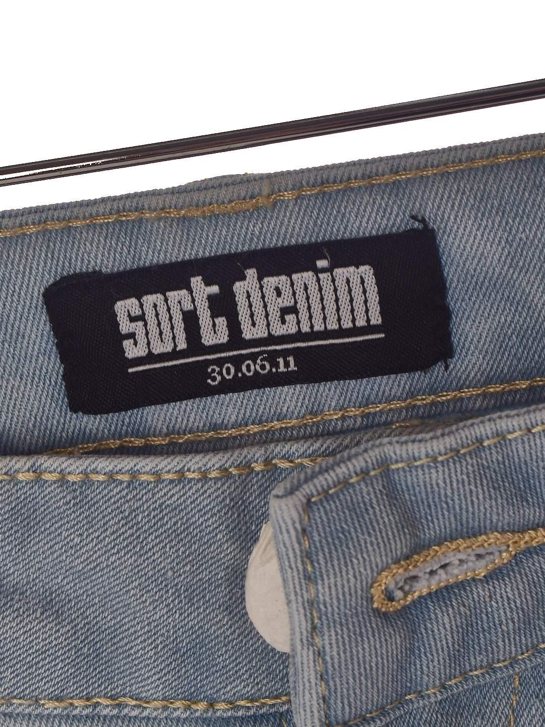 Sort Denim Jeans - W26 L32 / Blå / Kvinde - SassyLAB Secondhand