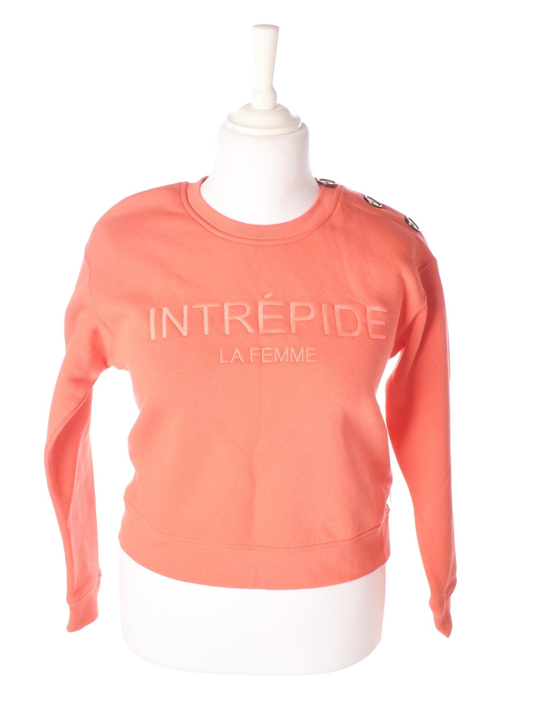 Soulmate Sweatshirt - S / Koral / Kvinde - SassyLAB Secondhand