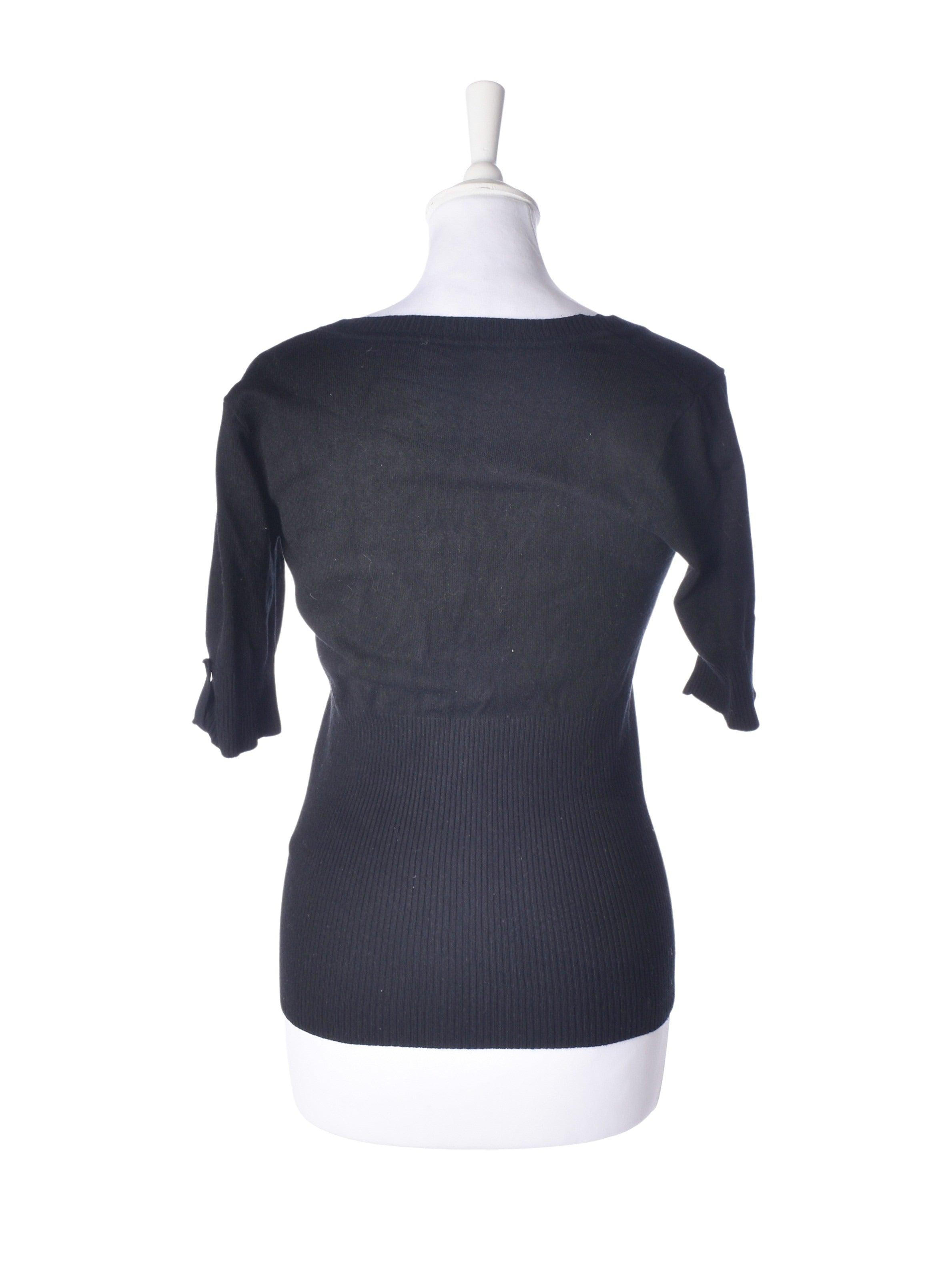 Soya Cardigan - S / Sort / Kvinde - SassyLAB Secondhand