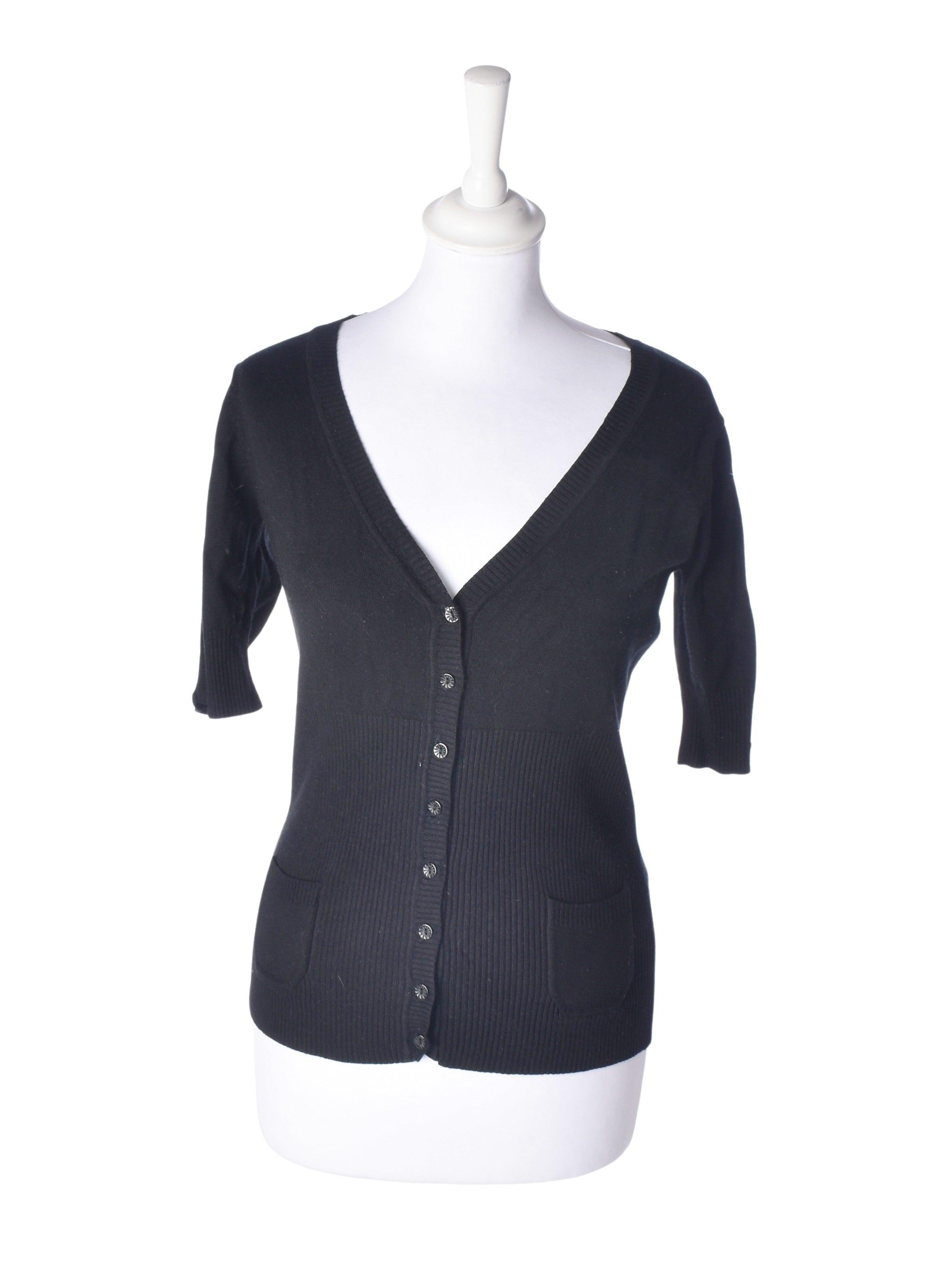 Soya Cardigan - S / Sort / Kvinde - SassyLAB Secondhand