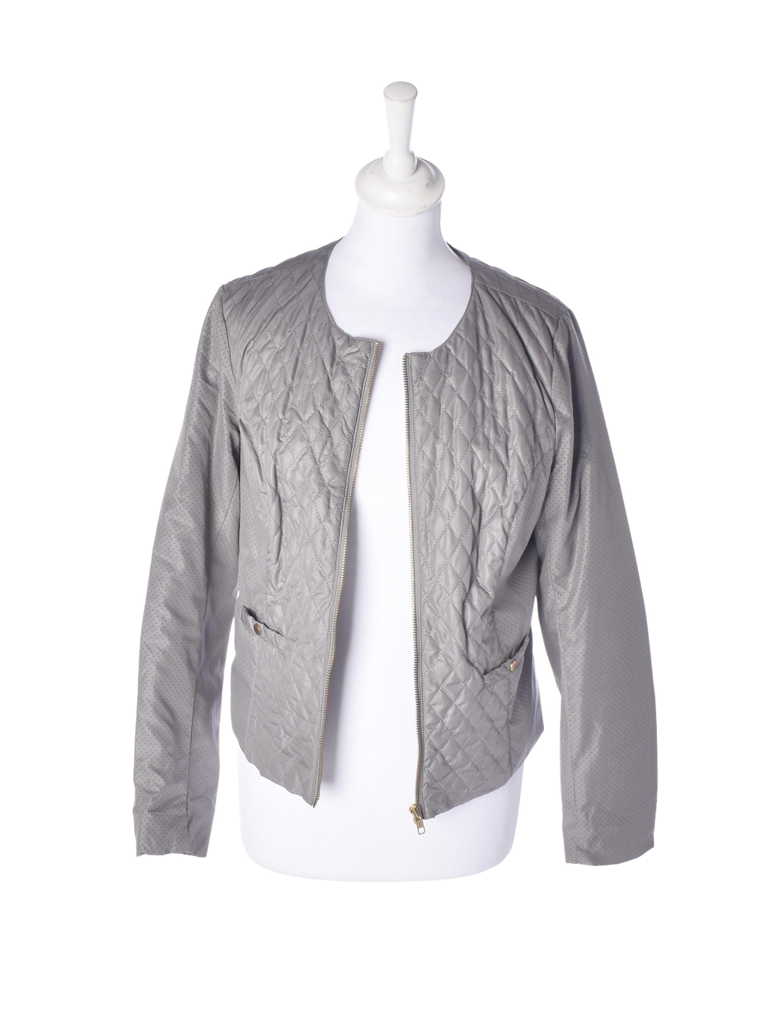 Soyaconcept Jakke - M / Grå / Kvinde - SassyLAB Secondhand