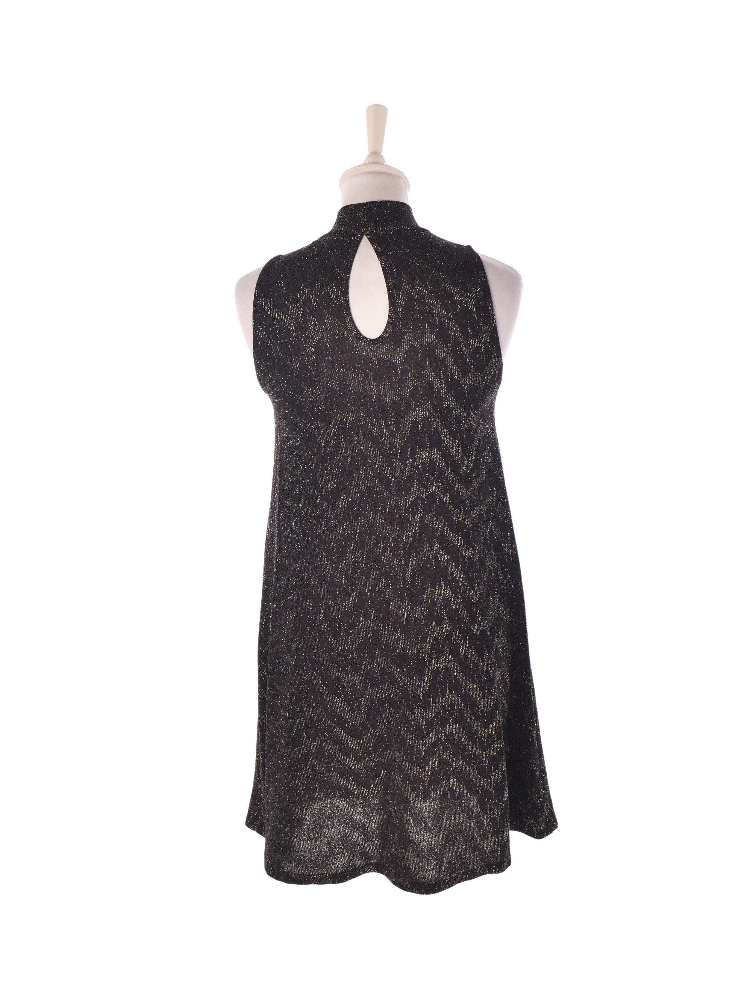 Sparkz Kjole - XS / Sort / Kvinde - SassyLAB Secondhand