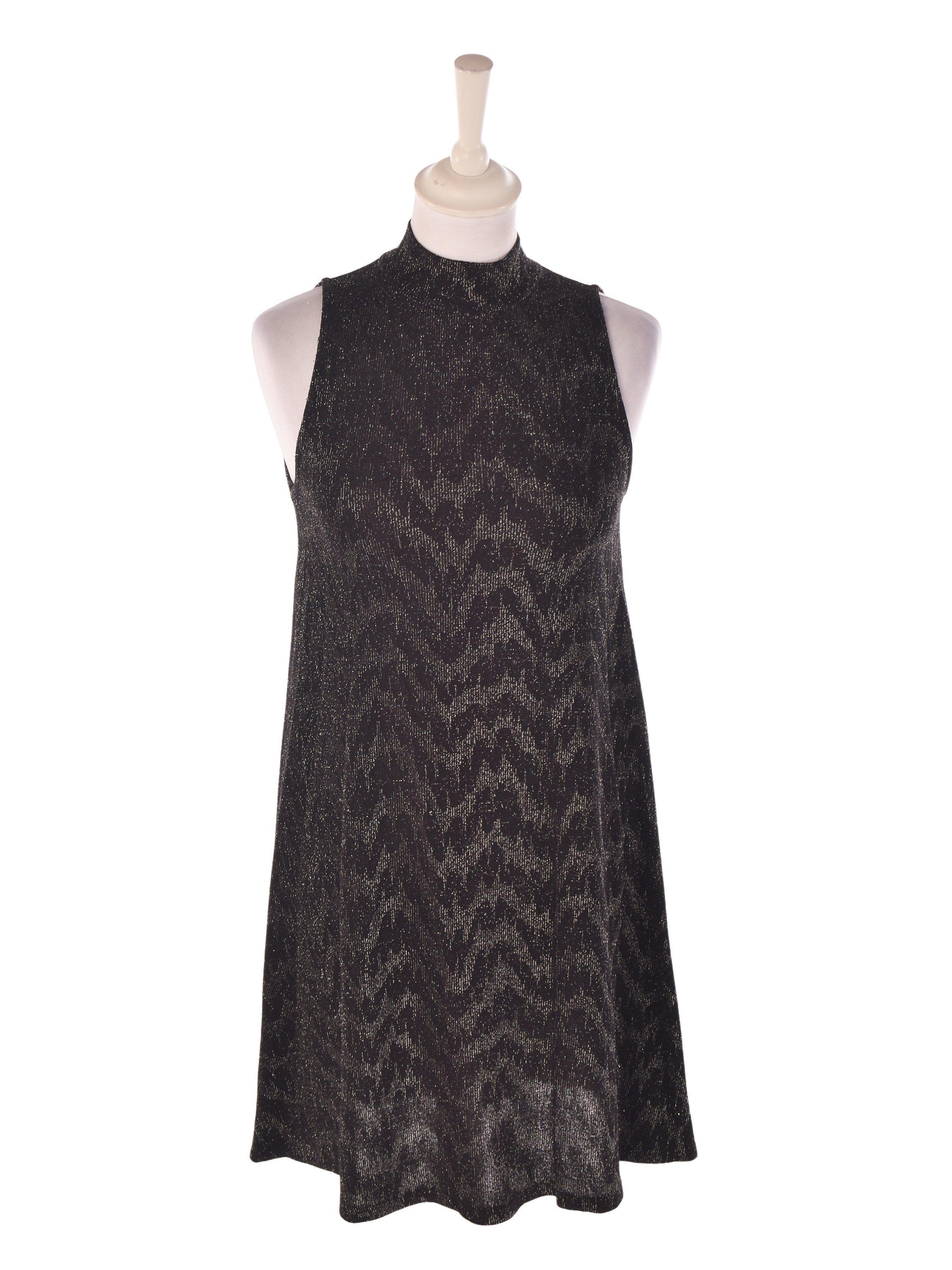 Sparkz Kjole - XS / Sort / Kvinde - SassyLAB Secondhand