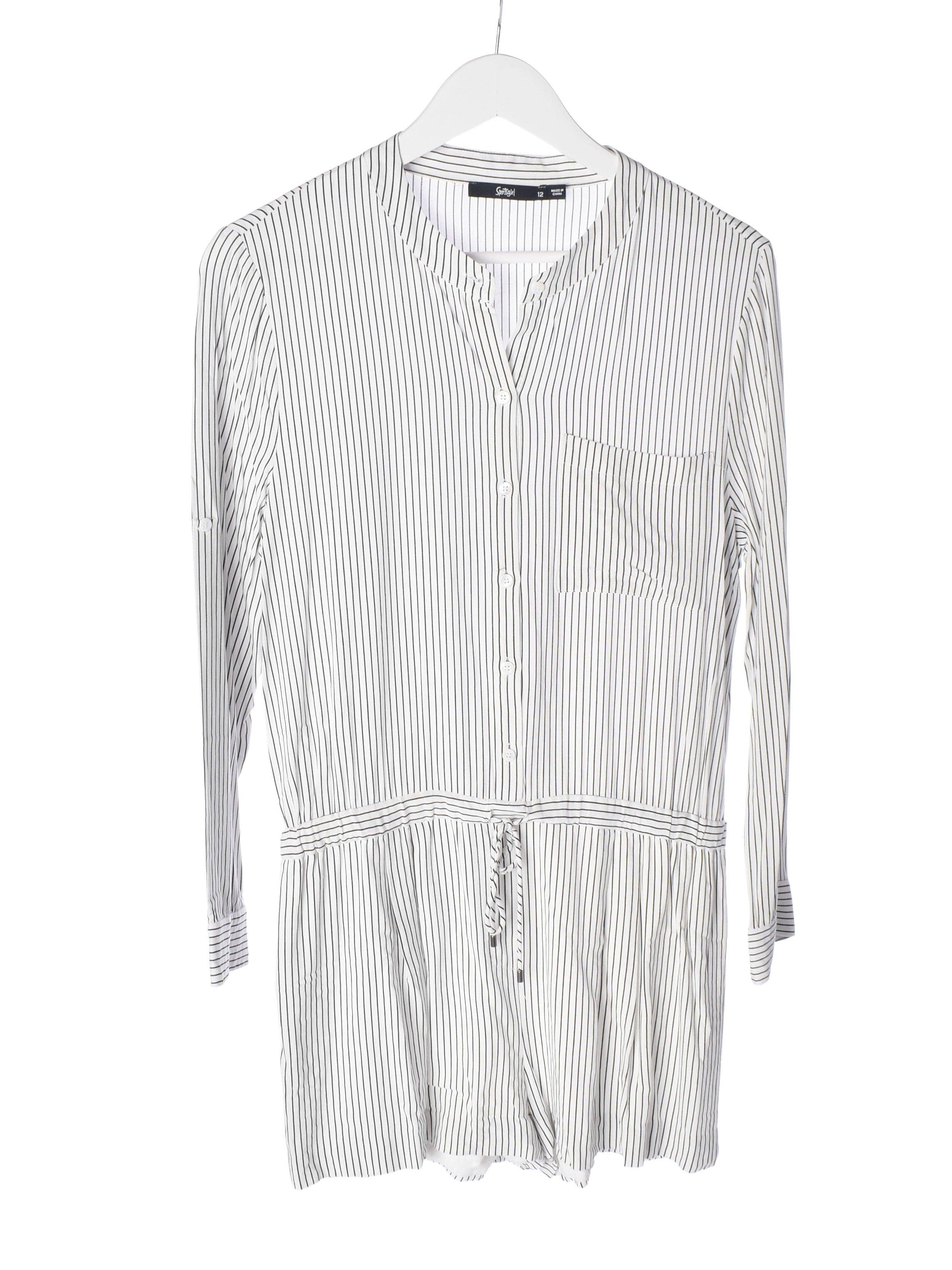 Sportsgirl Jumpsuit - S / Hvid / Kvinde - SassyLAB Secondhand