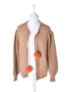 Stella Nova Cardigan - XL / Brun / Kvinde - SassyLAB Secondhand