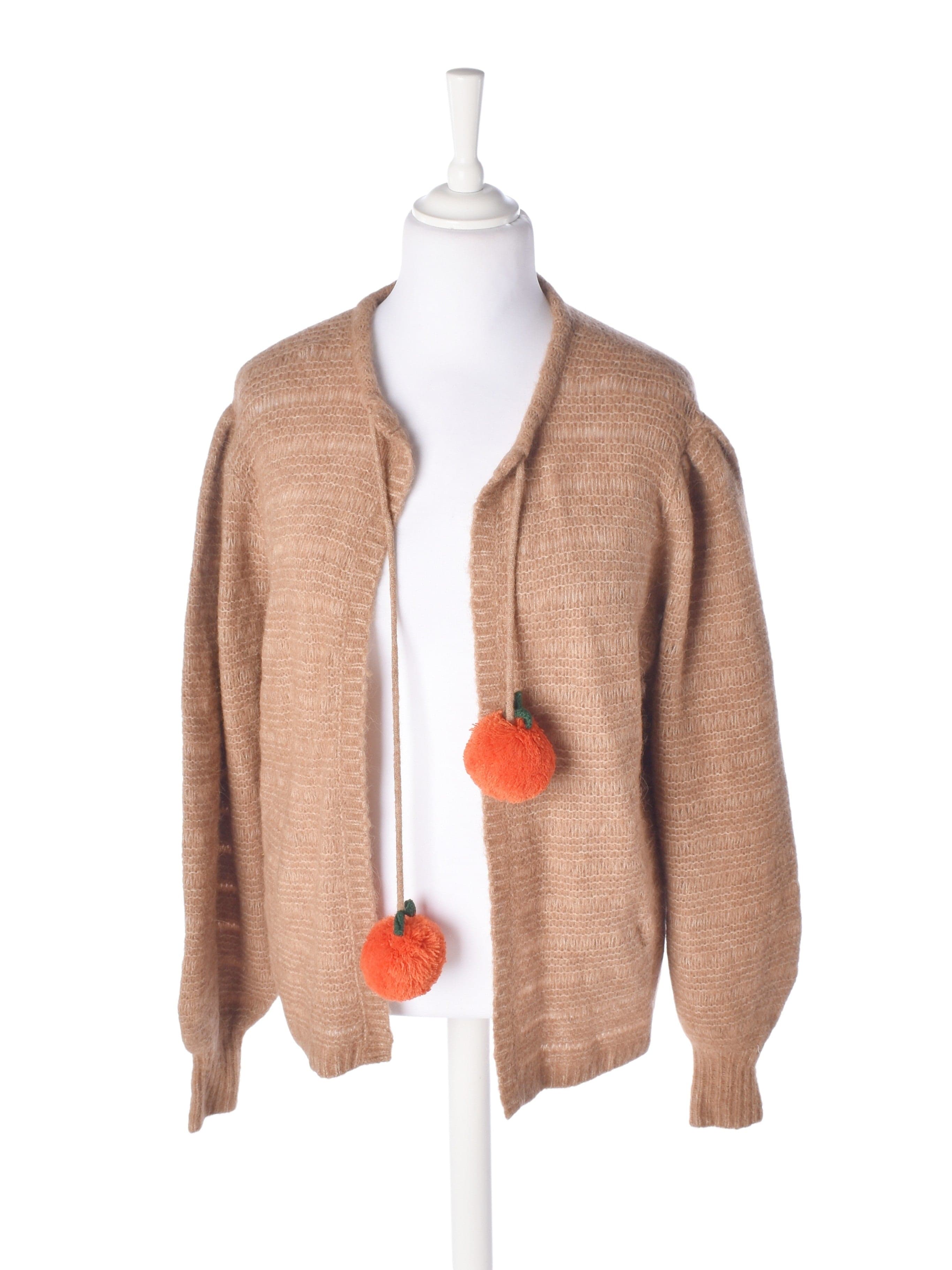 Stella Nova Cardigan - XL / Brun / Kvinde - SassyLAB Secondhand