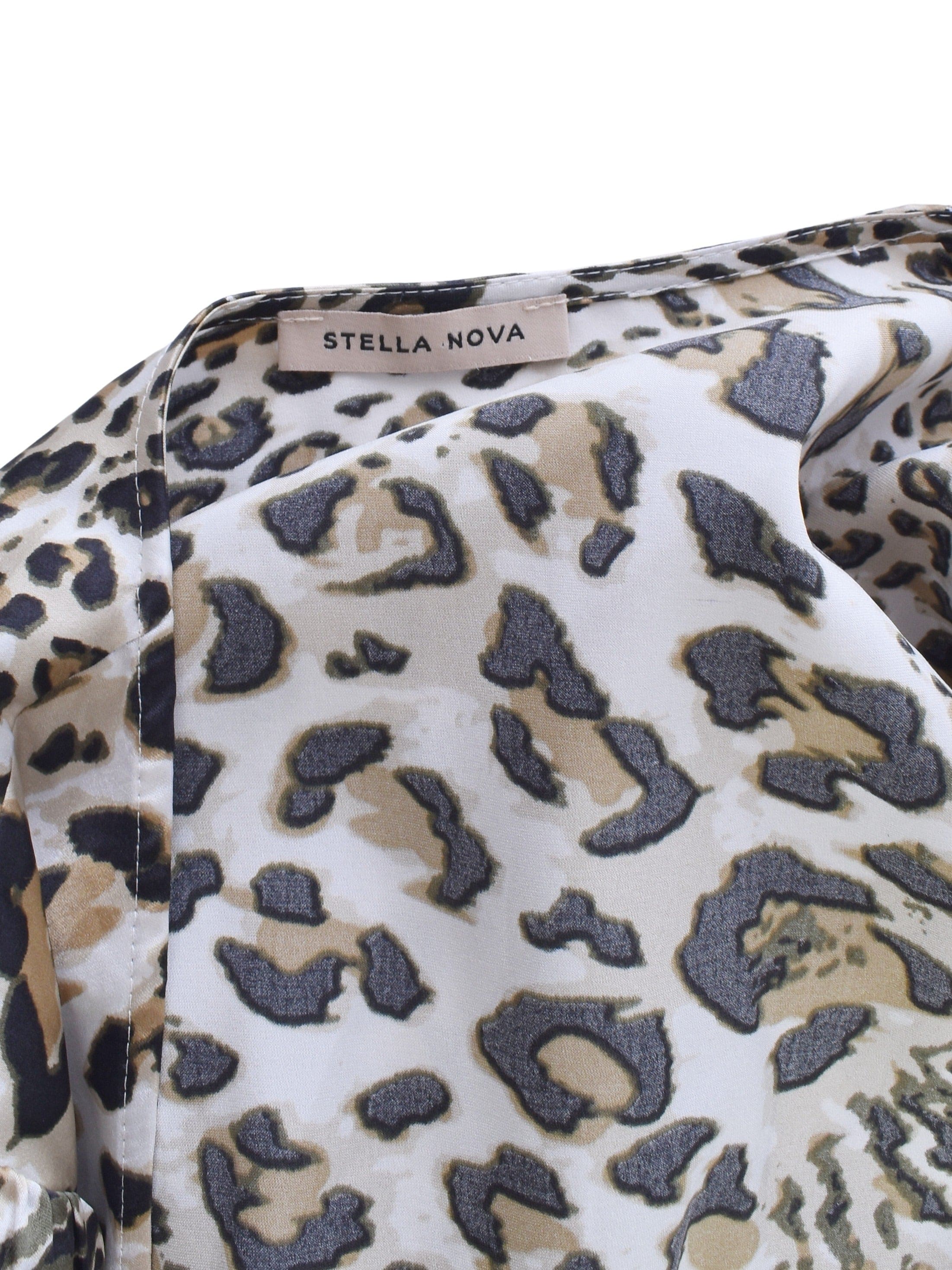 Stella Nova Kjole - 42 / Dyreprint / Kvinde - SassyLAB Secondhand