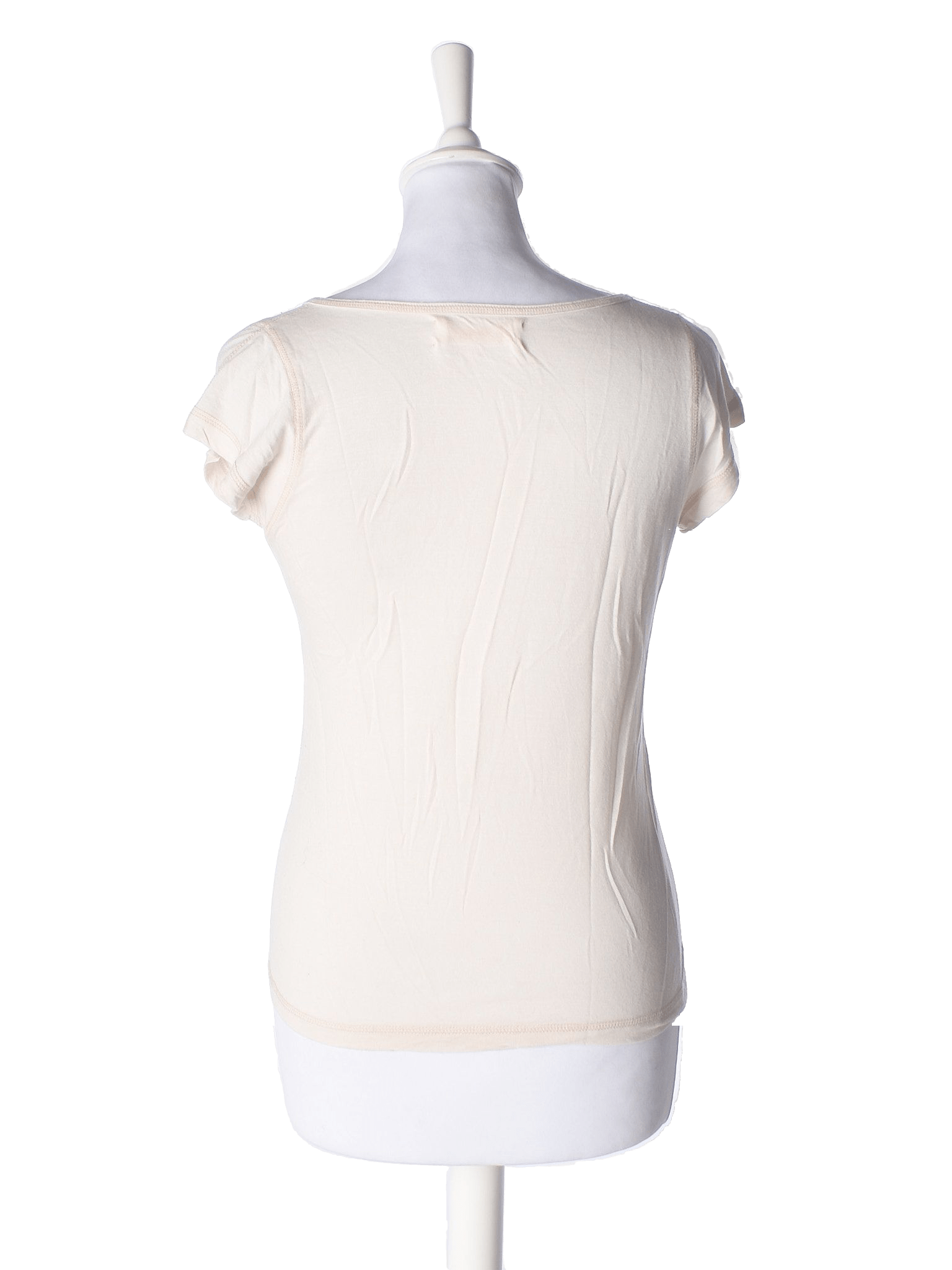 Stella Nova T-Shirt - S / Beige / Kvinde - SassyLAB Secondhand
