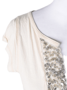 Stella Nova T-Shirt - S / Beige / Kvinde - SassyLAB Secondhand