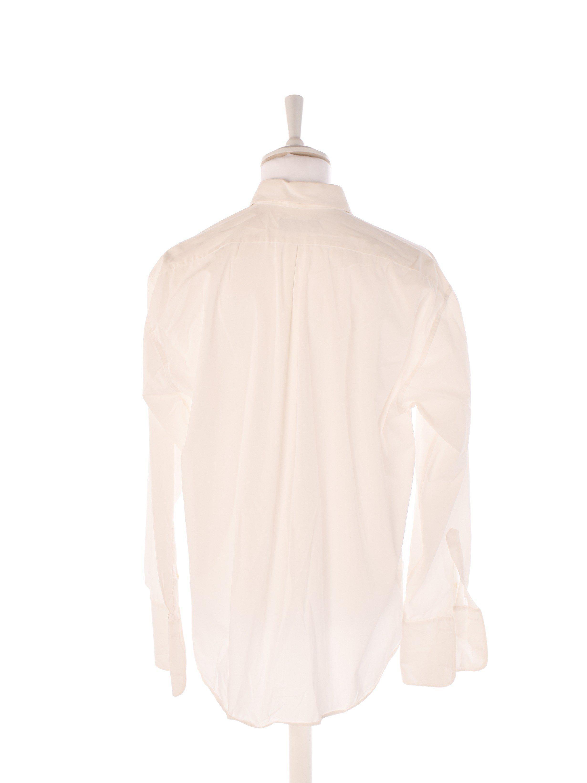 Stenströms Skjorte - 43 / Hvid / Unisex - SassyLAB Secondhand