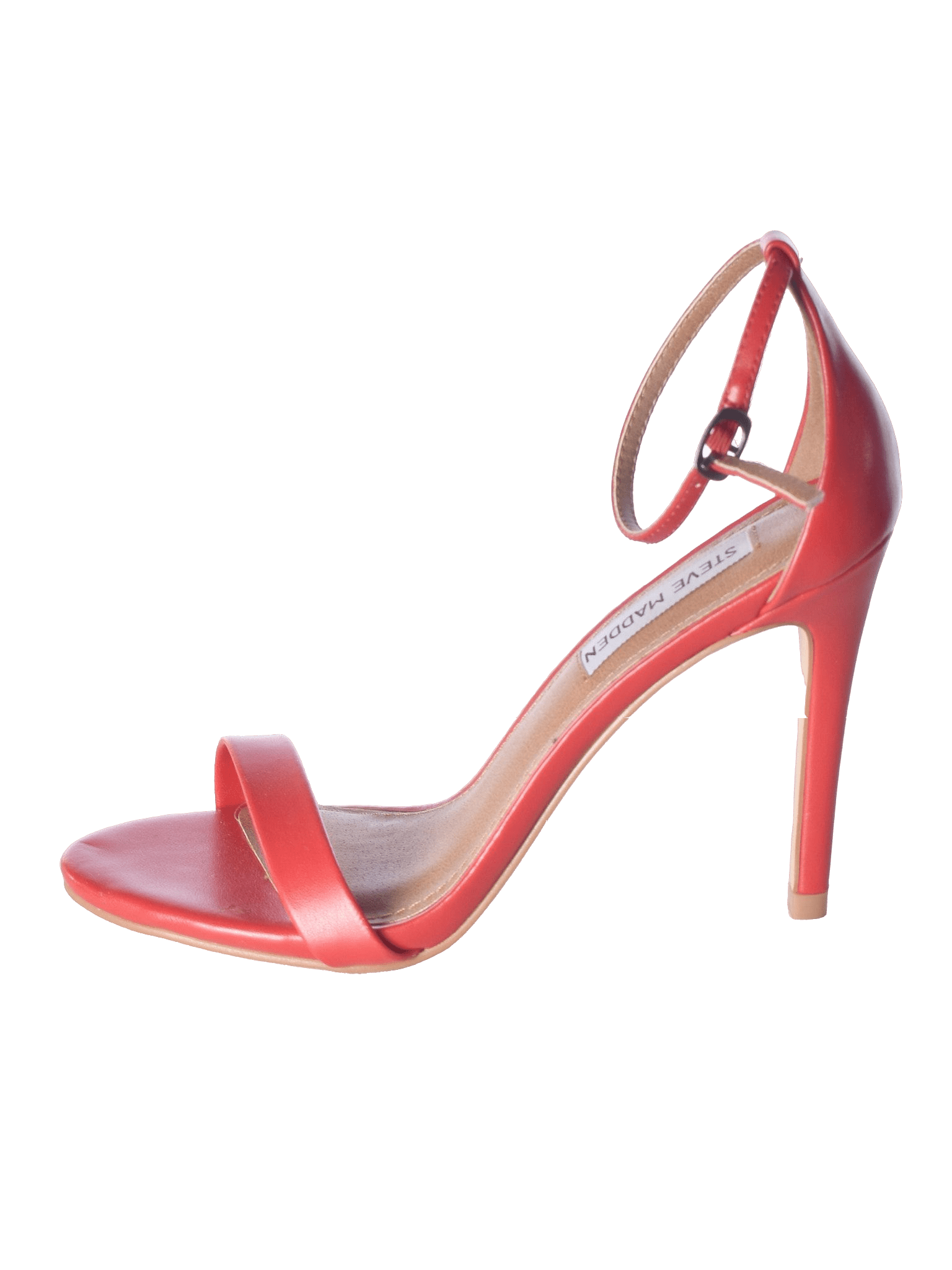Steve Madden Stiletter - 37 / Rød / Kvinde - SassyLAB Secondhand