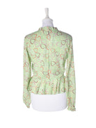 Stine Goya Bluse - XS / Grøn / Kvinde - SassyLAB Secondhand