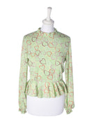 Stine Goya Bluse - XS / Grøn / Kvinde - SassyLAB Secondhand