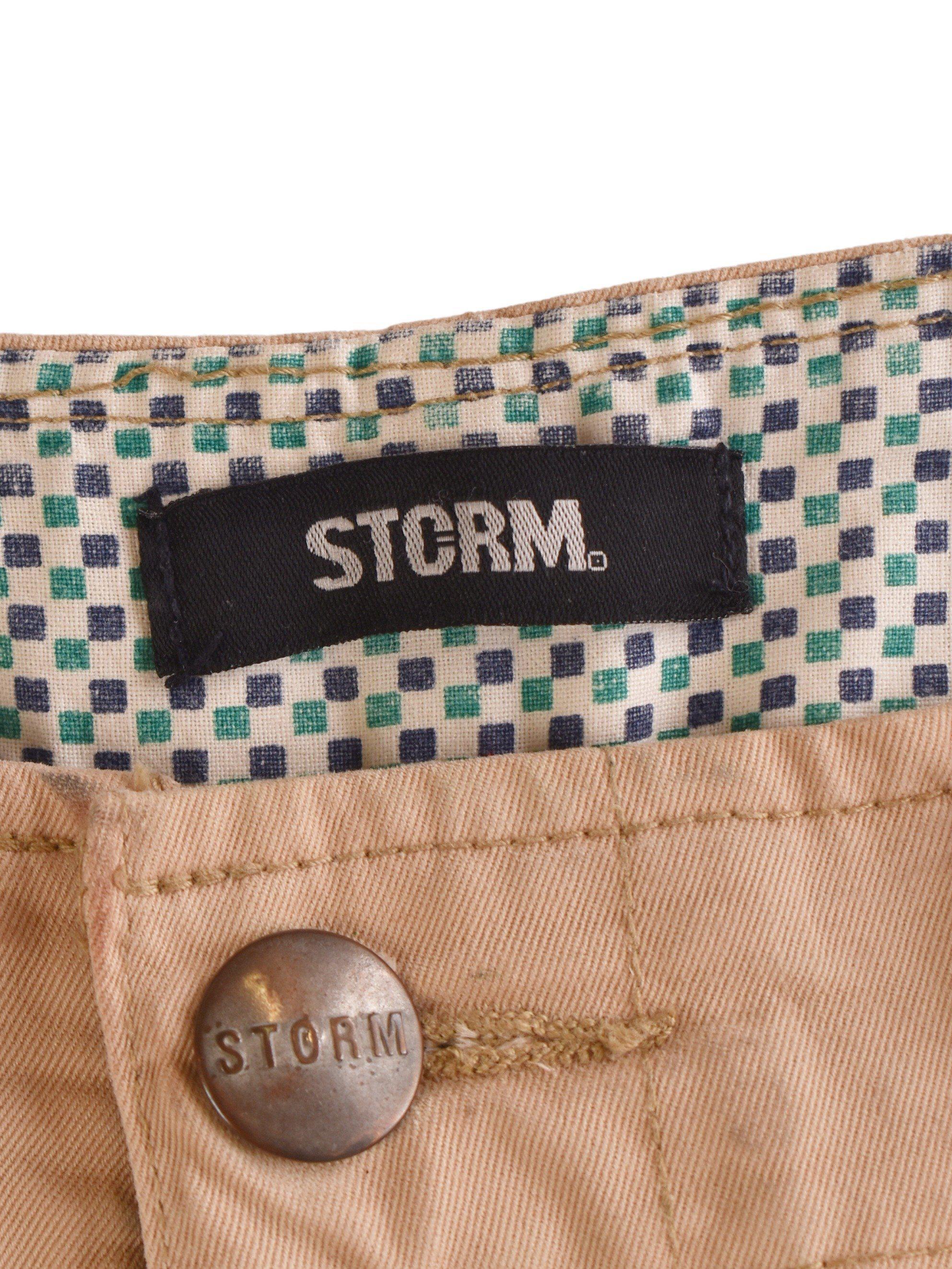 Storm Jeans - W34 L32 / Beige / Kvinde - SassyLAB Secondhand