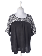 Studio Clothing Bluse - L / Sort / Kvinde - SassyLAB Secondhand