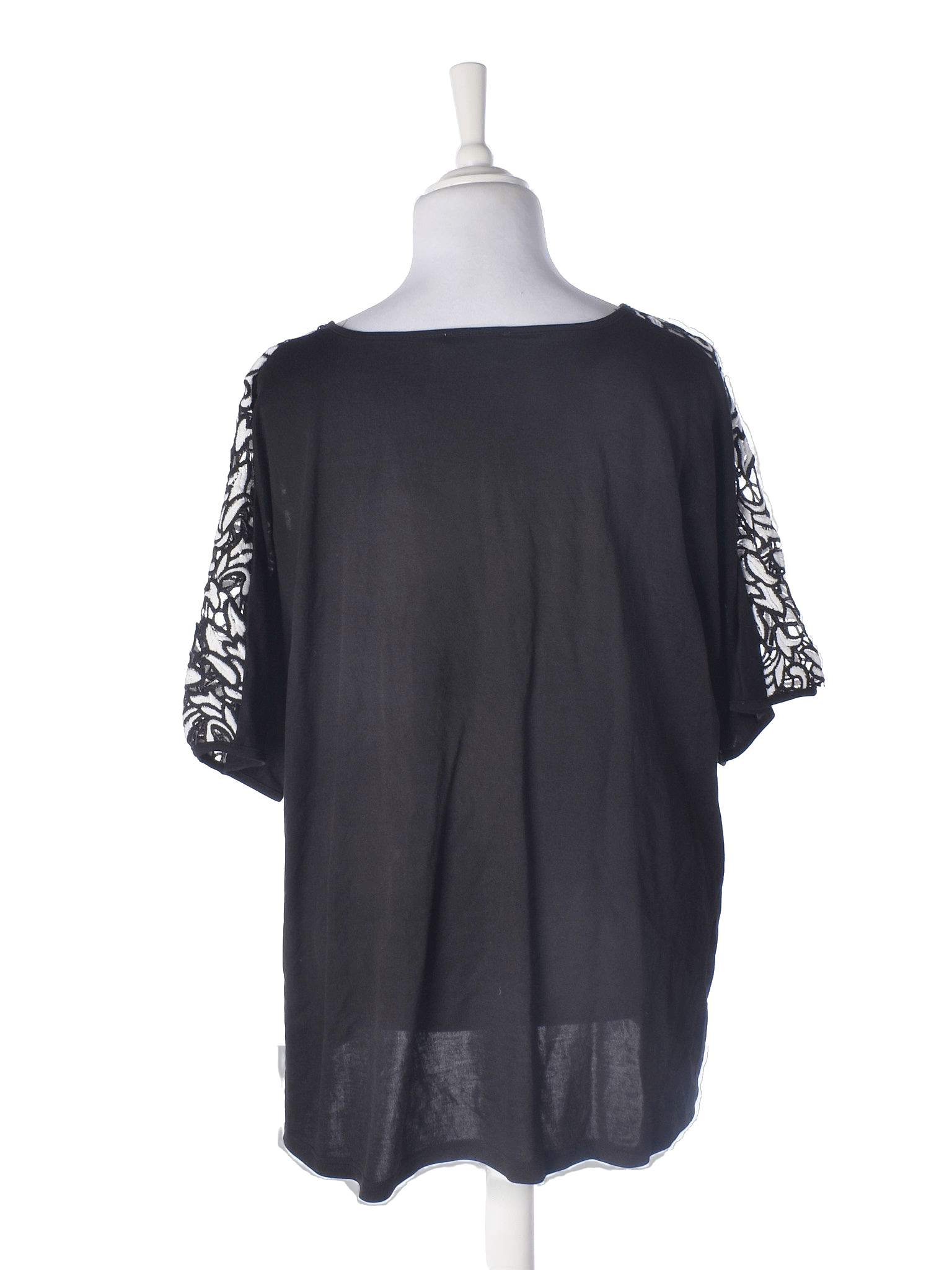 Studio Clothing Bluse - L / Sort / Kvinde - SassyLAB Secondhand