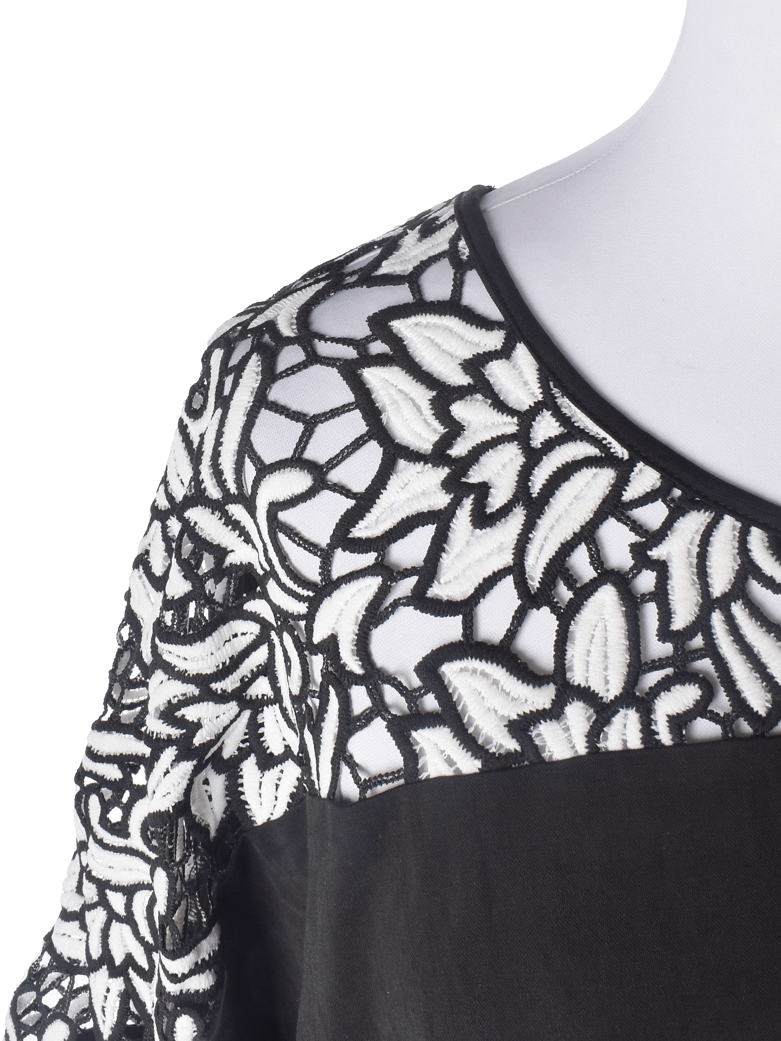 Studio Clothing Bluse - L / Sort / Kvinde - SassyLAB Secondhand