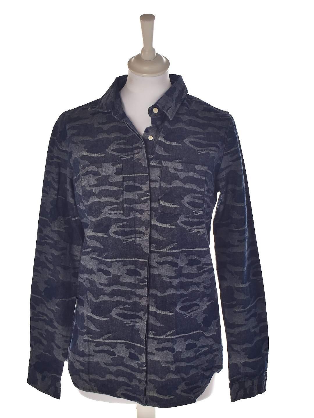 Suit Skjorte - 34 / Blå / Kvinde - SassyLAB Secondhand