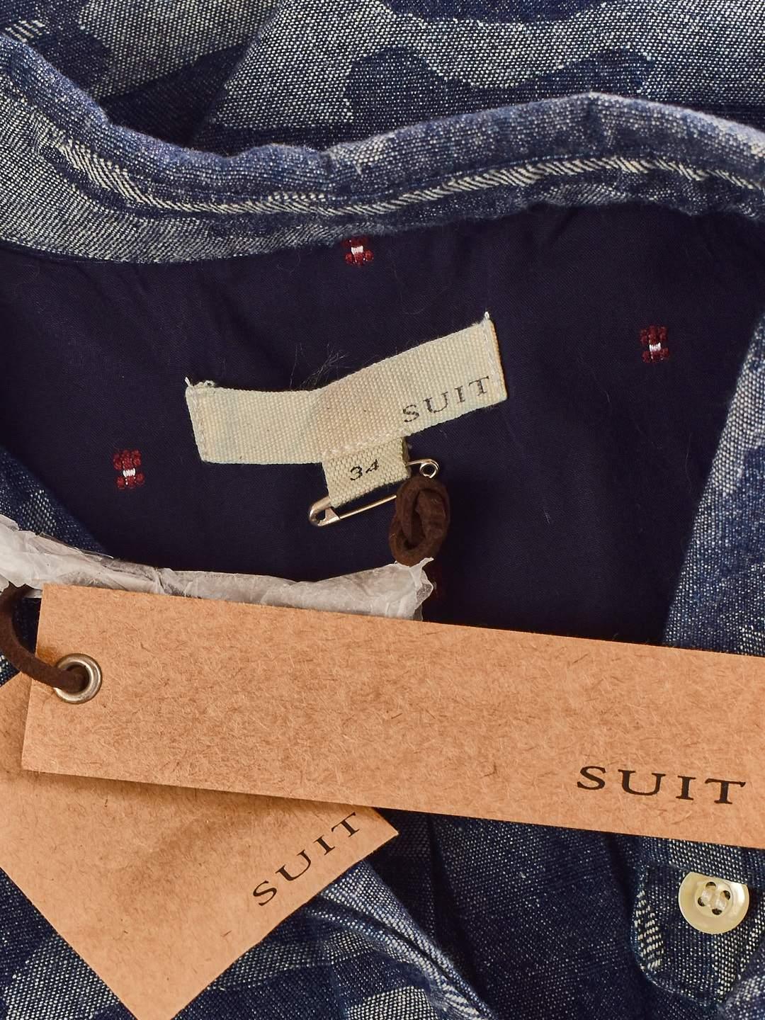 Suit Skjorte - 34 / Blå / Kvinde - SassyLAB Secondhand