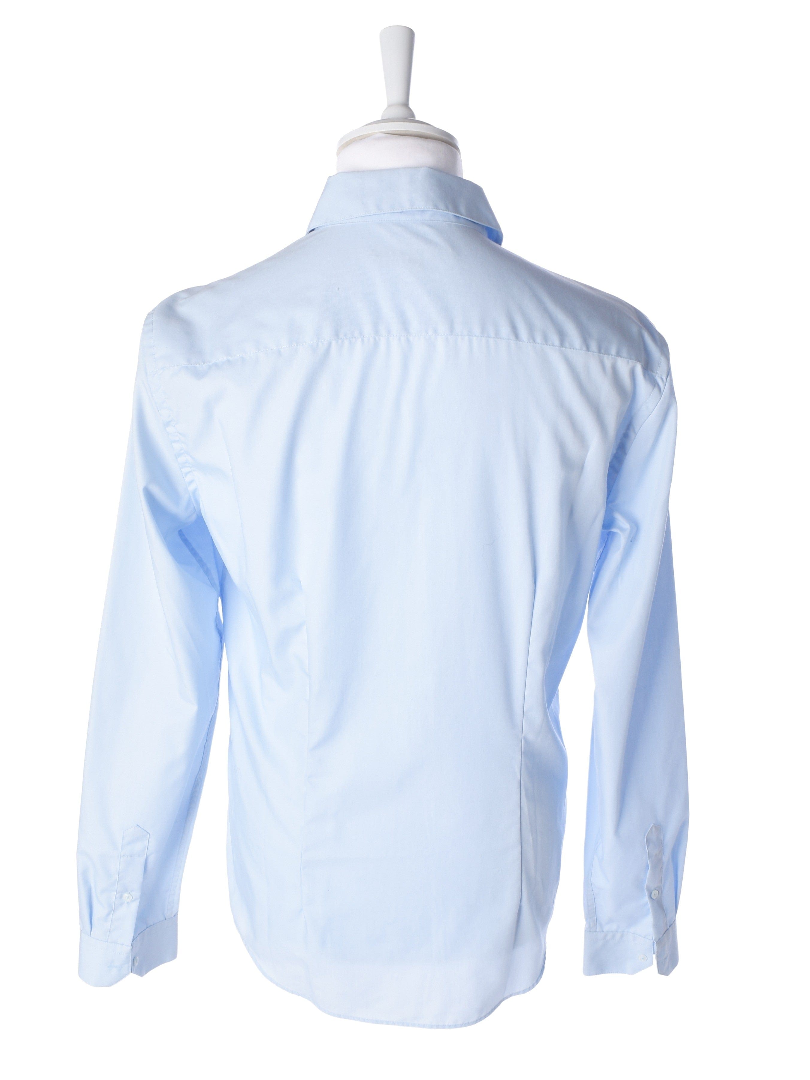 Suit Skjorte - M / Blå / Mand - SassyLAB Secondhand